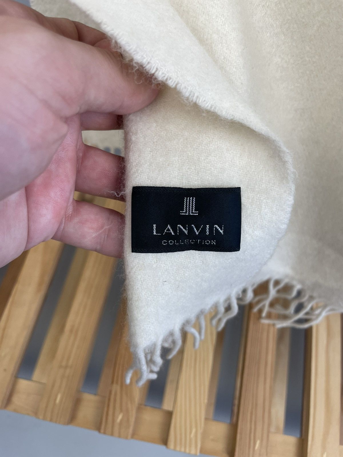 Lanvin Lanvin wool scarf Size ONE SIZE - 4 Thumbnail