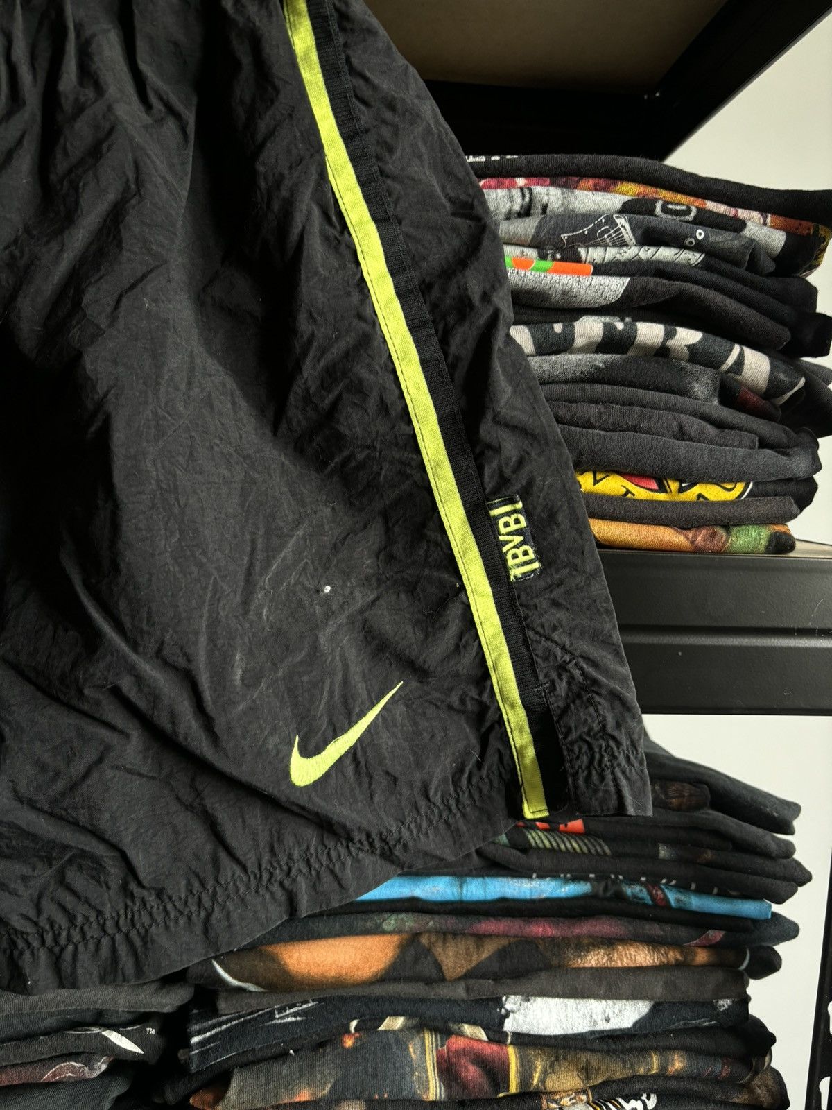 Nike VTG 90’s Nike premier Borussia BVB nylon vintage shorts Size US 38 / EU 54 - 2 Thumbnail
