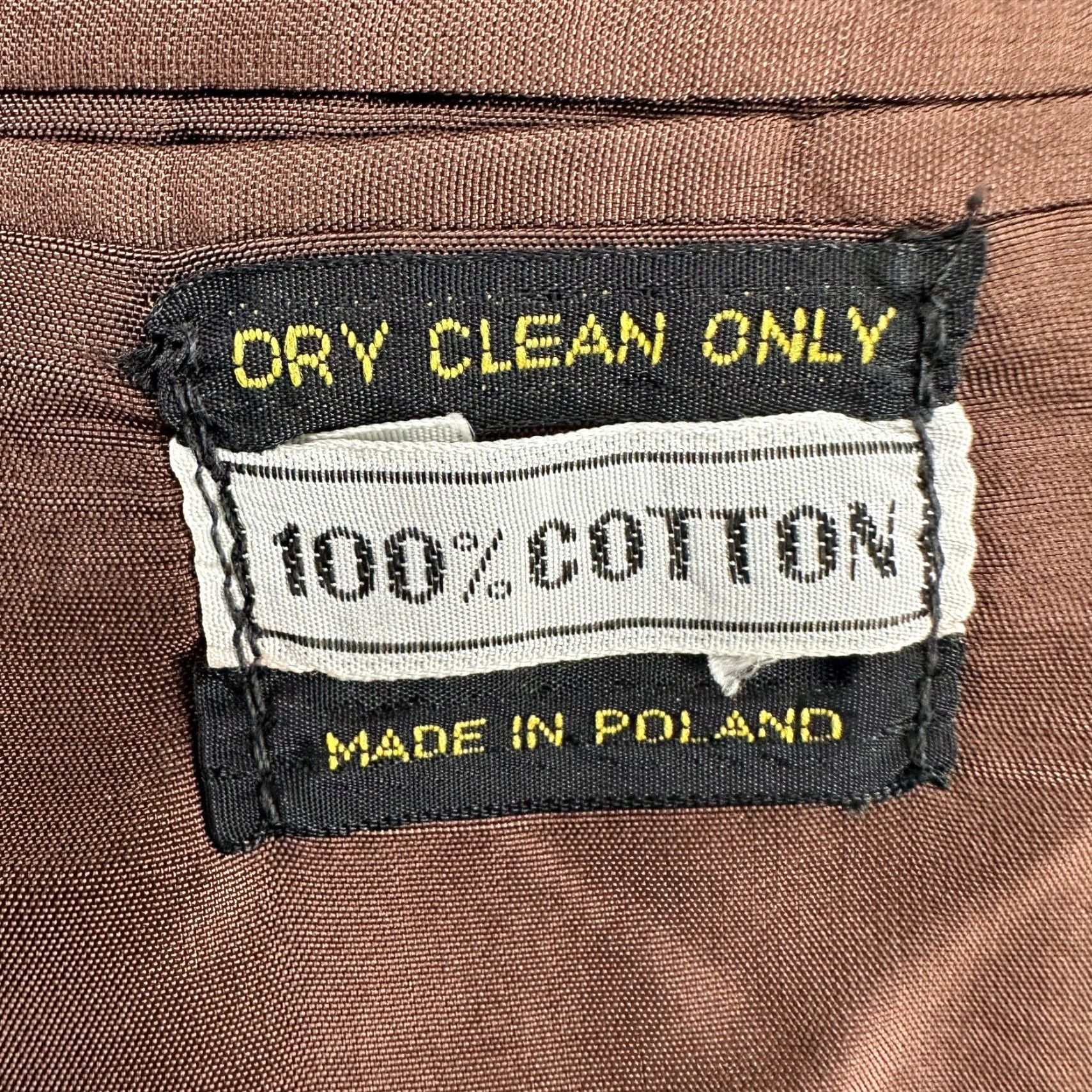 Vintage VINTAGE Brad Whitney Jacket Mens 42 Brown Corduroy Blazer Coat Lined 70s Pea Coat Wide Corduroy 90s Casual Business Mens Jacket Size 42R - 7 Thumbnail