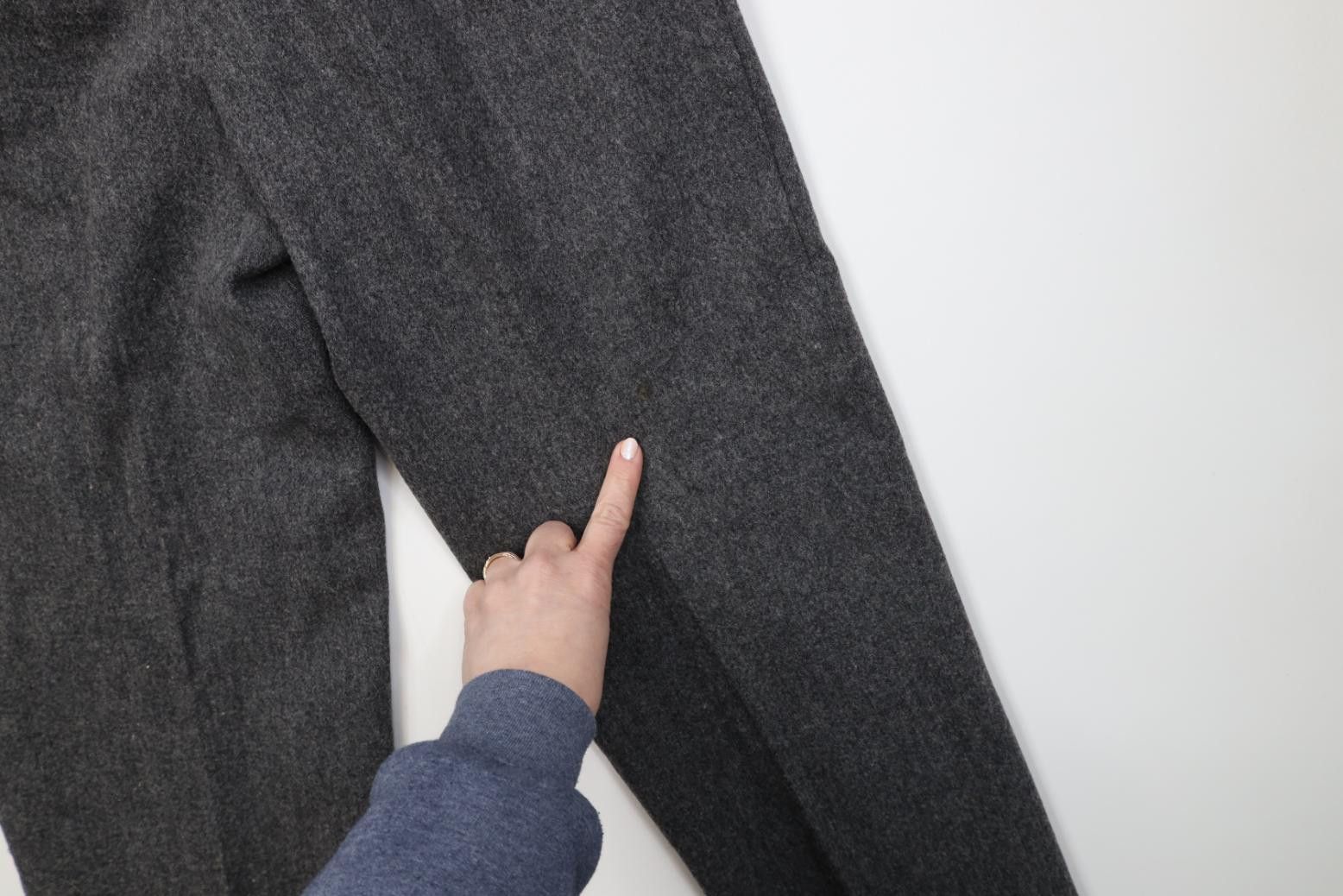 Vintage Vintage 90s Streetwear Wool Pants Businesscore Gray Size 32" / US 10 / IT 46 - 9 Thumbnail