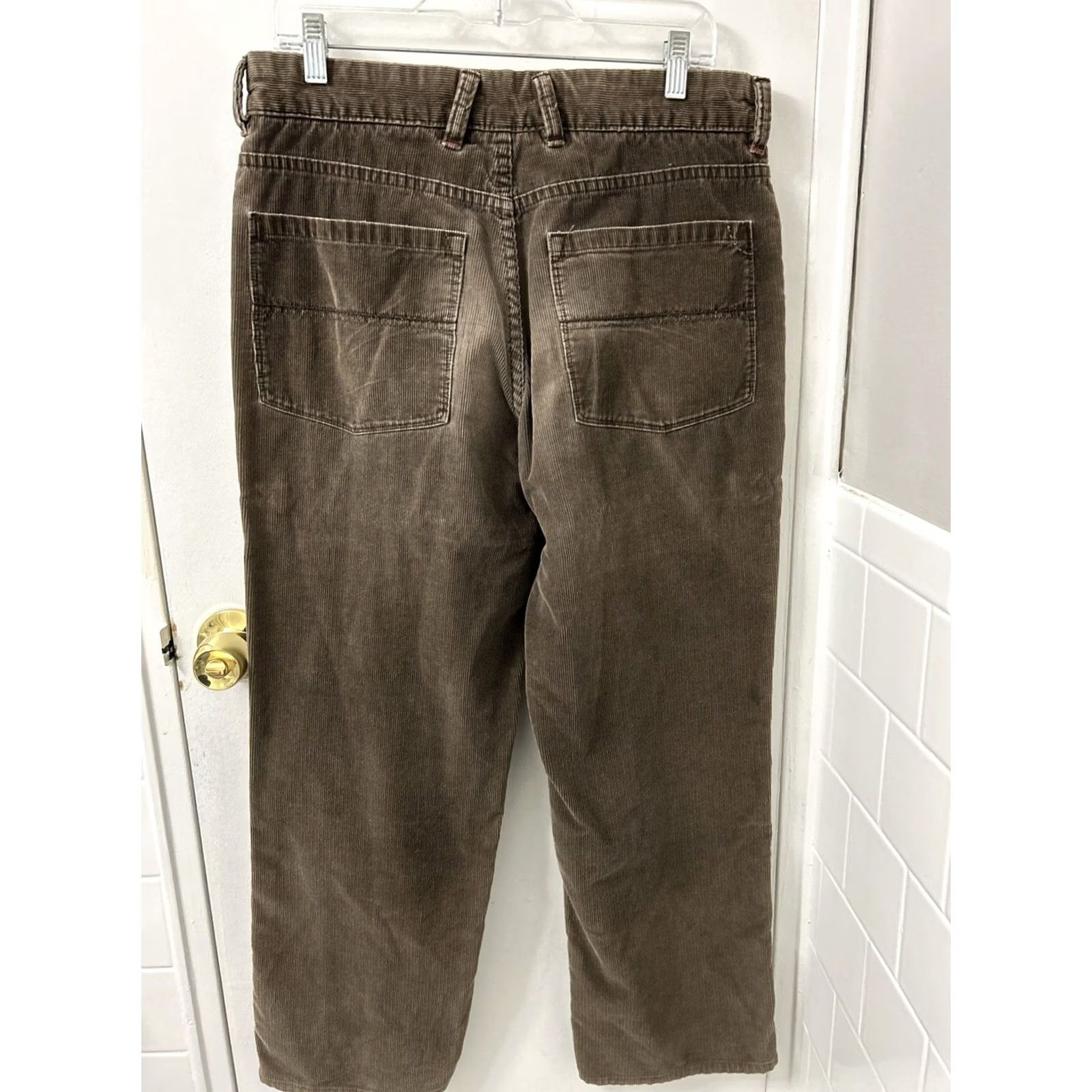 Tommy Bahama Indigo Palms Company Corduroy Chino Pants Mens 34x29 Brown Straight Leg Casual Workwear Vintage No Size US 34 / EU 50 - 7 Thumbnail