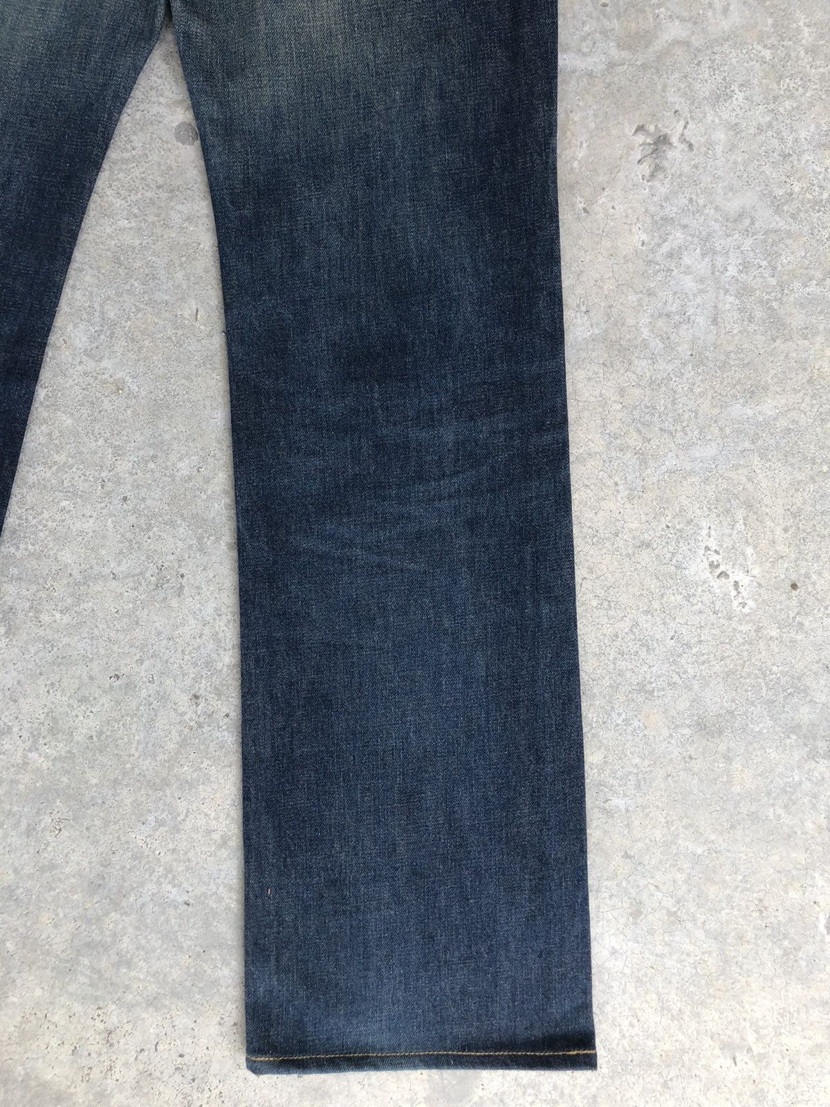 If Six Was Nine Japanese Lee Flared Jeans Distressed Jeans Size US 31 - 12 Thumbnail