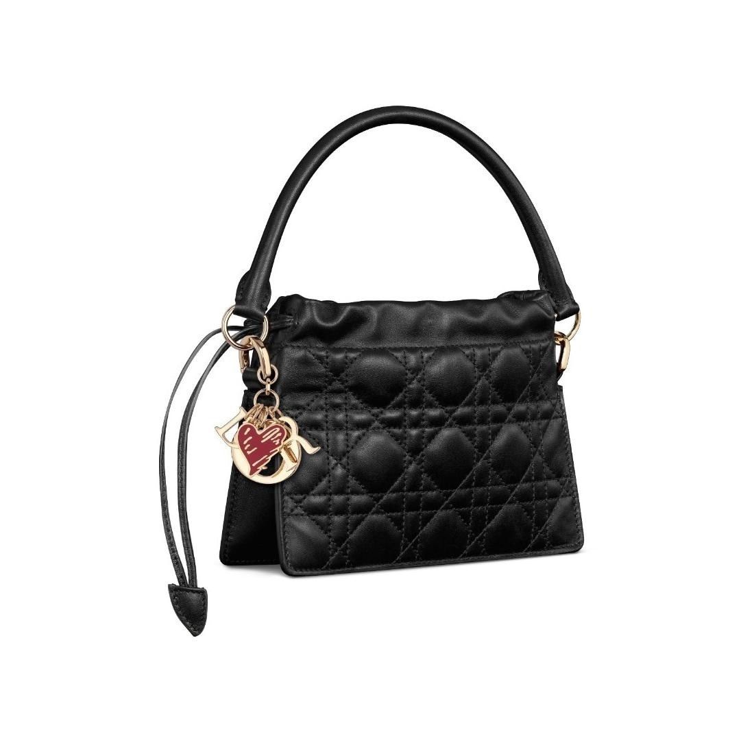 Dior o1w1db10525 Size: OS / Lady Dior Milly Mini Bag in Black Size ONE SIZE - 1 Preview