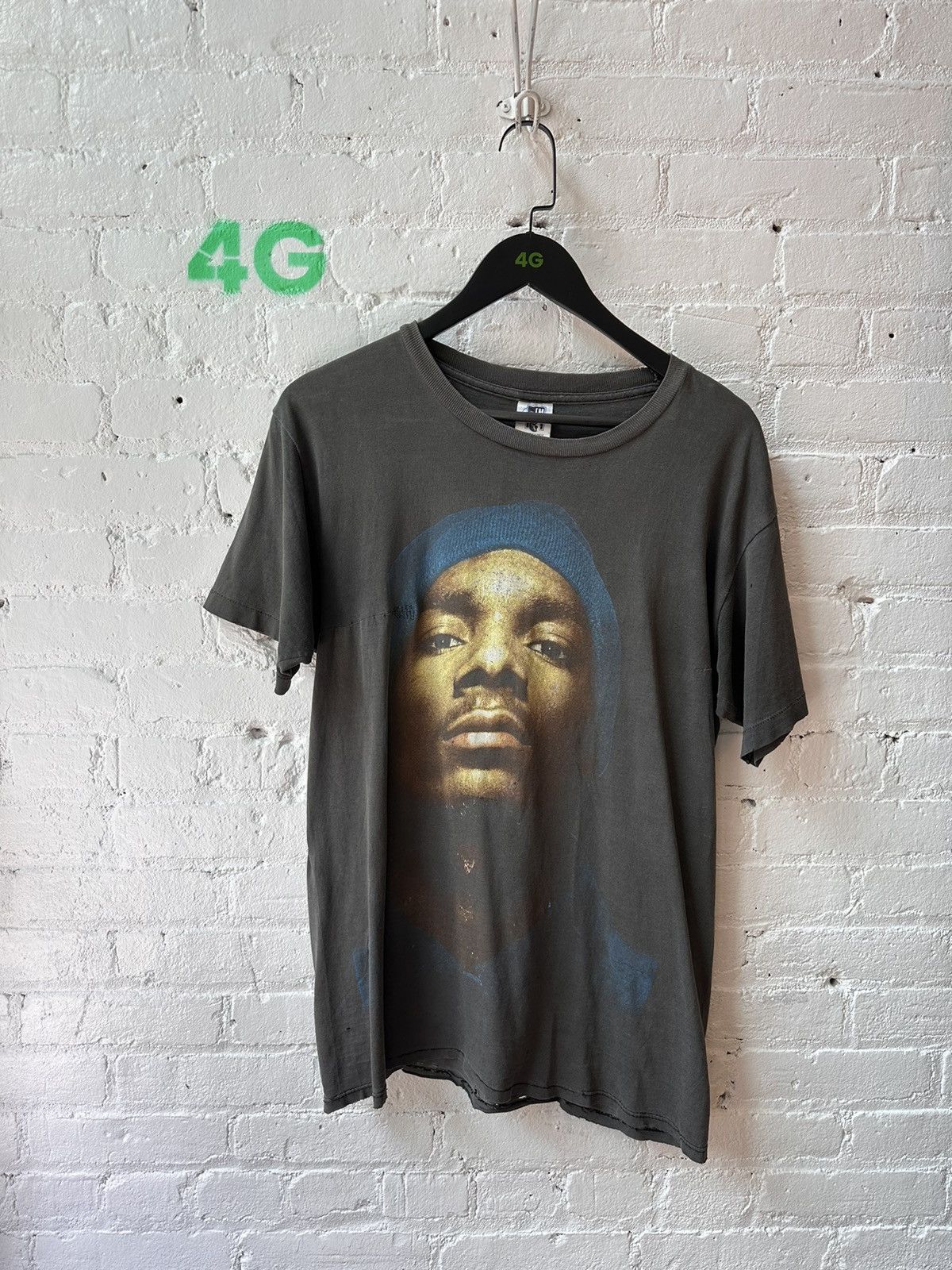 Vintage 1993 OG ICONIC THRASHED SNOOP DOGG DEATH ROW SHIRT Size US L / EU 52-54 / 3 - 12 Thumbnail