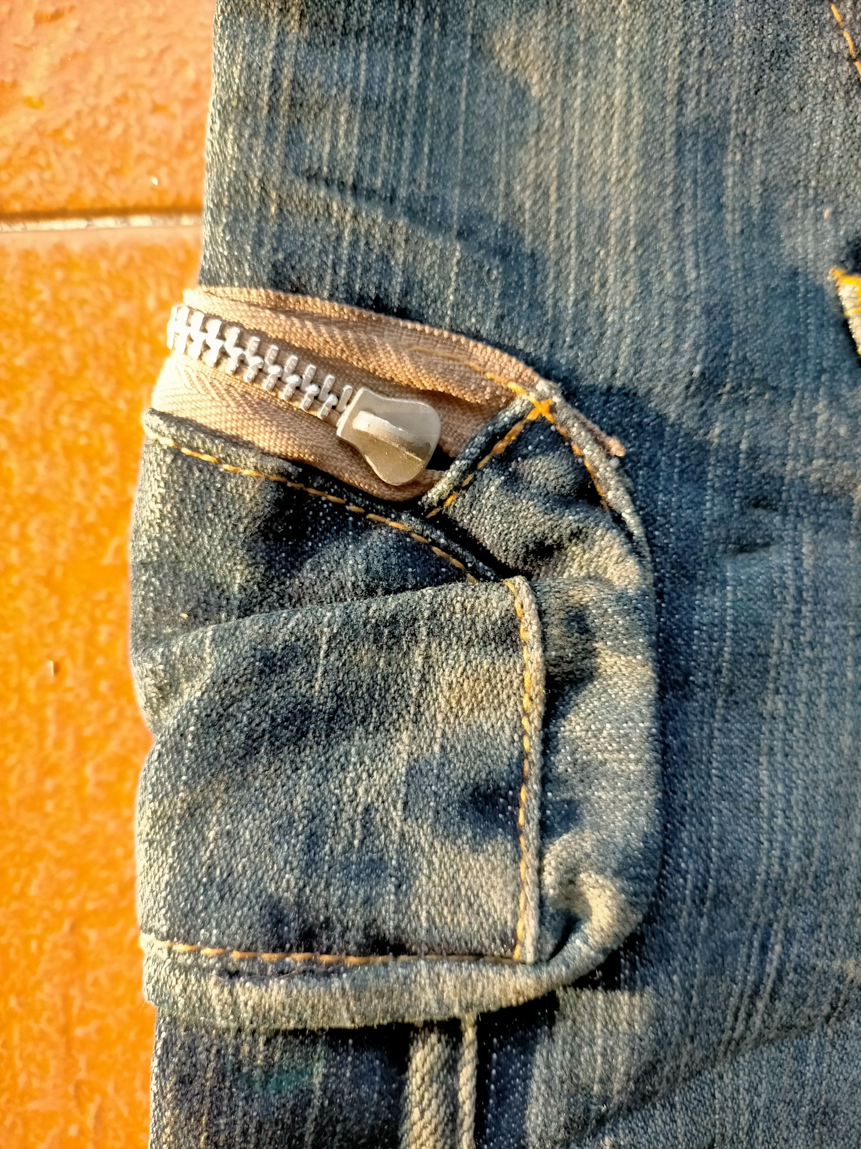 If Six Was Nine × Japanese Brand Jeans De Art Multipocket Cargo Punk Style Denim Pants Size US 32 / EU 48 - 18 Thumbnail