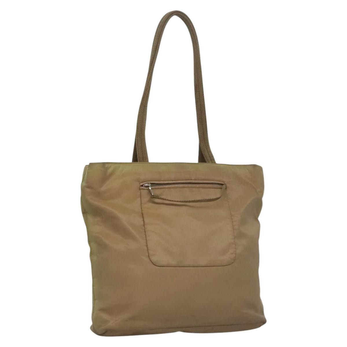 Prada PRADA Tote Bag Nylon Beige Size ONE SIZE - 1 Thumbnail