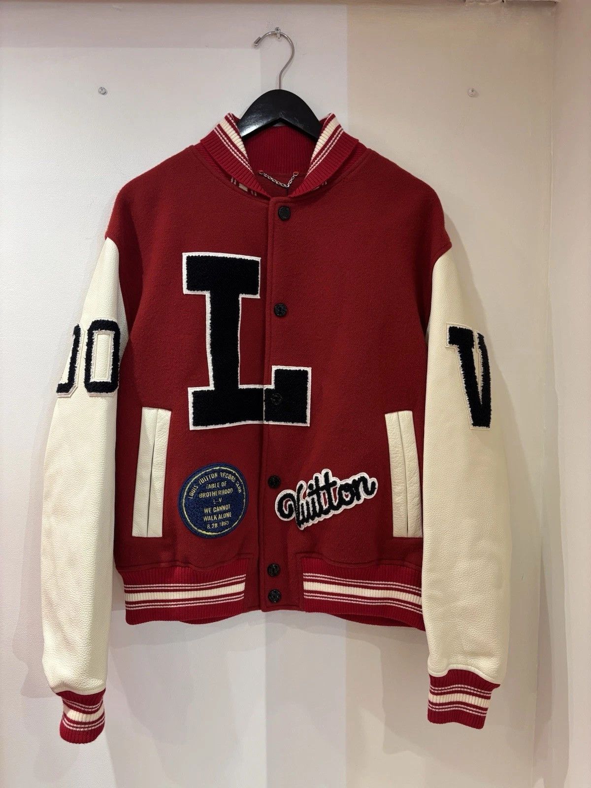 Louis Vuitton Louis Vuitton Virgil FW19 Varsity Size US L / EU 52-54 / 3 - 12 Thumbnail