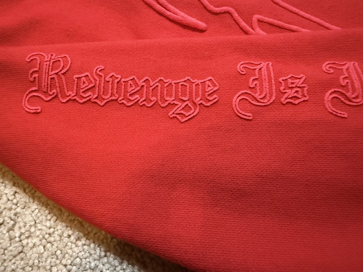 Revenge XXXTentacion x Revenge X Kill Outline Hoodie Red Size US M / EU 48-50 / 2 - 8 Thumbnail