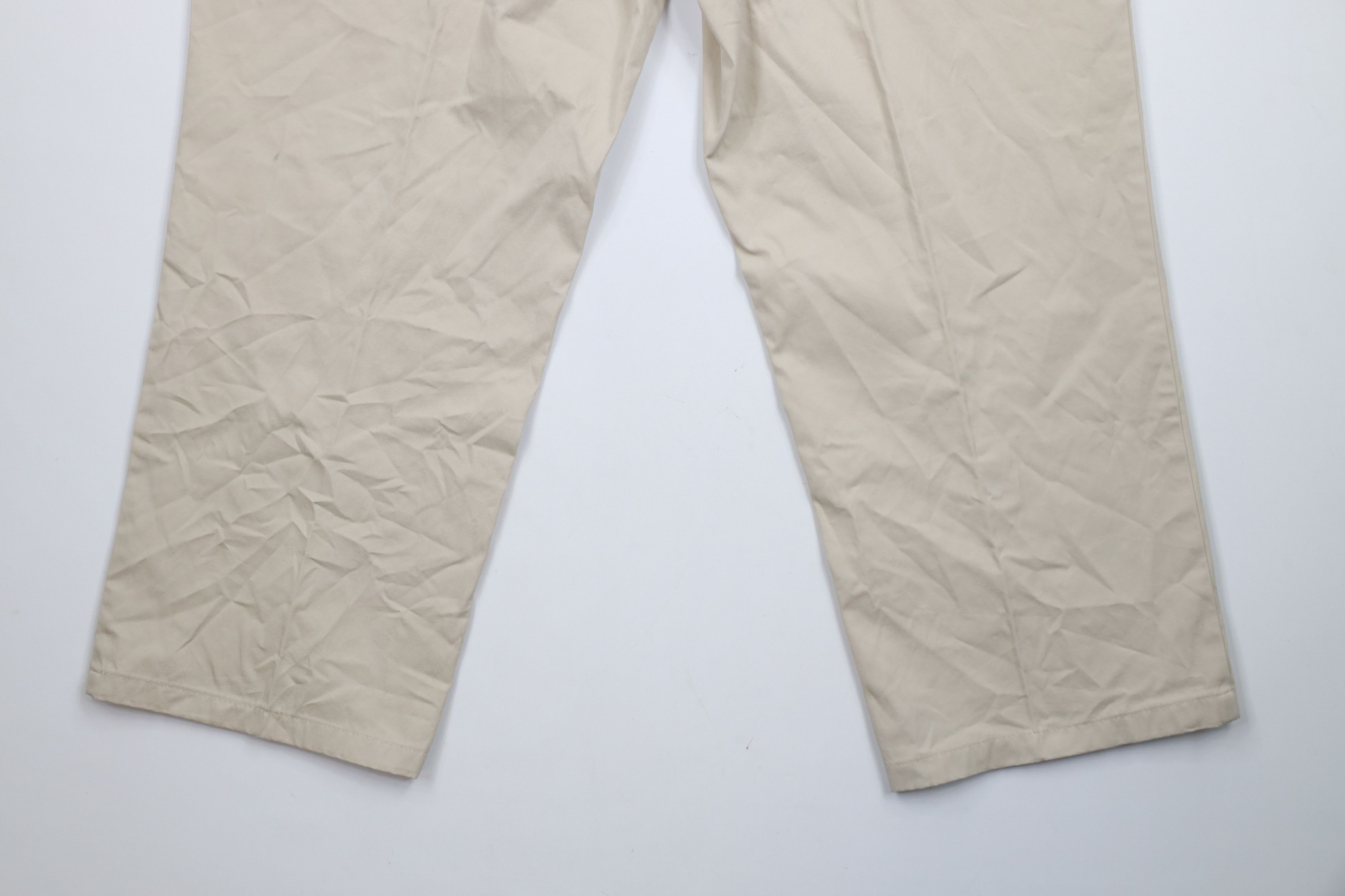 Ralph Lauren × Vintage Vintage 90s Ralph Lauren Chino Pants Trousers Beige Cotton Size US 36 / EU 52 - 10 Thumbnail