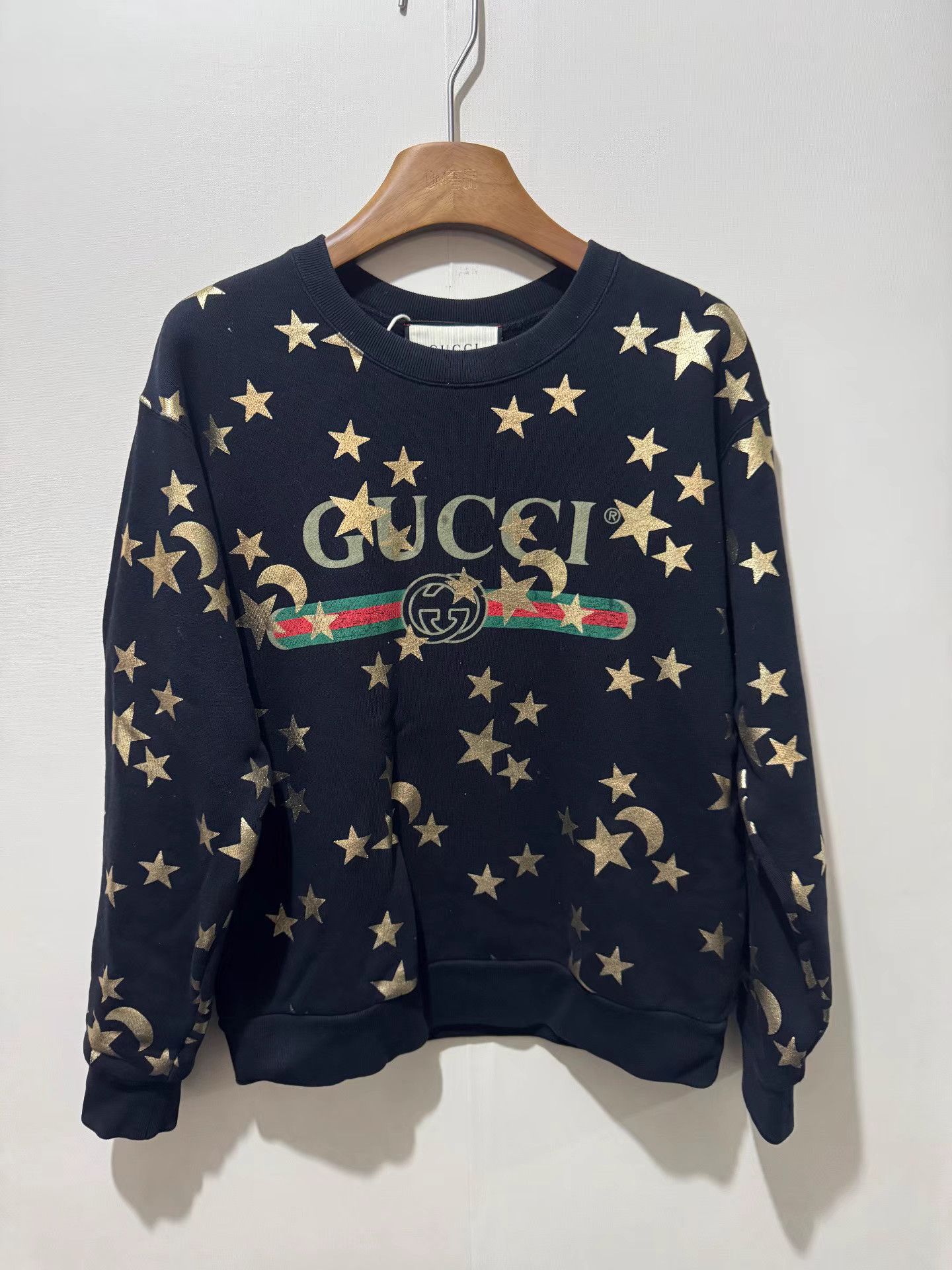 Gucci Gucci Star Print Sweatshirt K13 Size US XXS / EU 40 - 1 Thumbnail