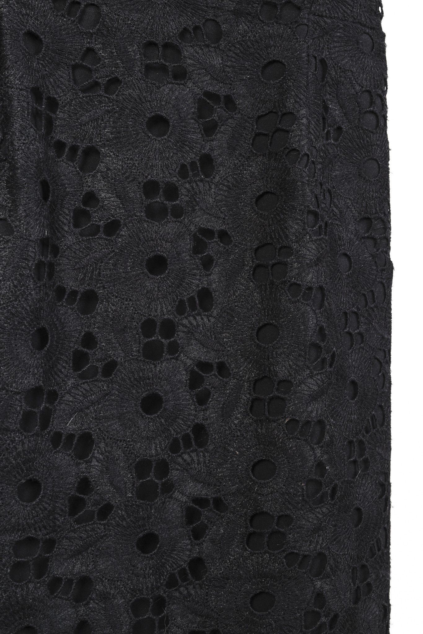 Victoria Beckham Victoria Beckham Black Guipure-Lace Contrast Dress Size S / US 4 / IT 40 - 7 Thumbnail