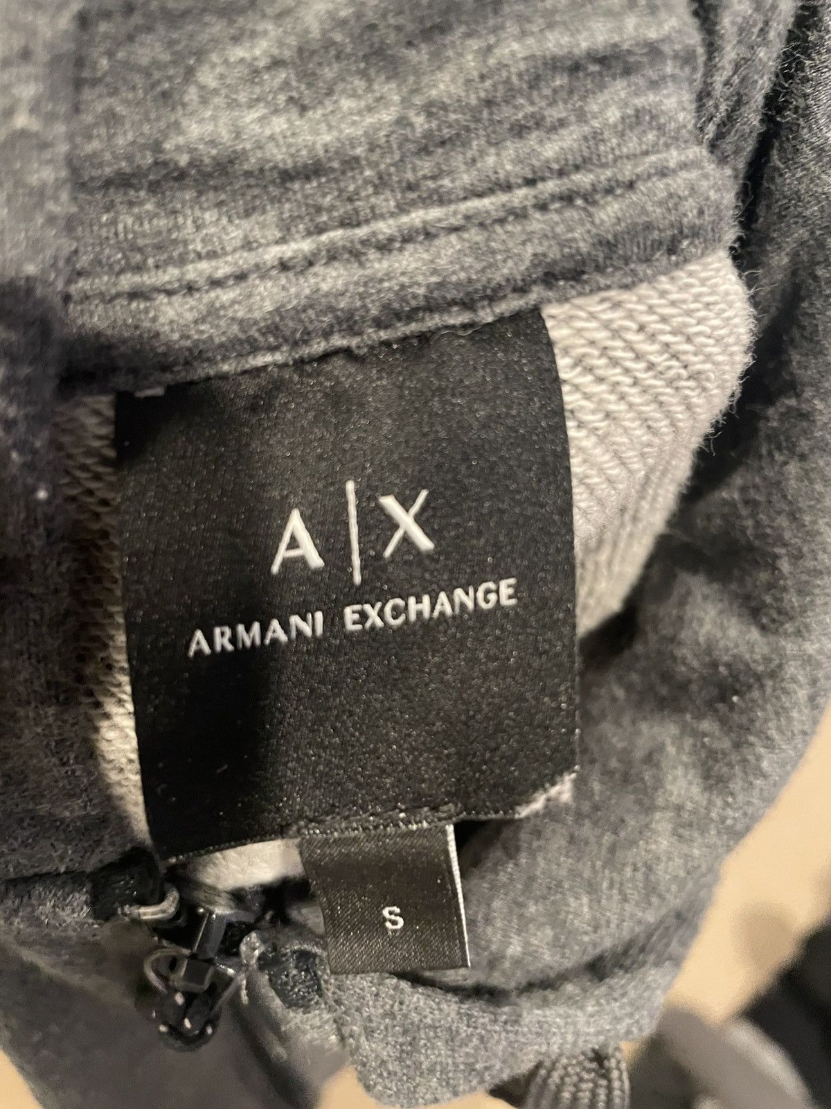 Armani Exchange Gray Armani Exchange zip up hoodie Size US S / EU 44-46 / 1 - 3 Thumbnail