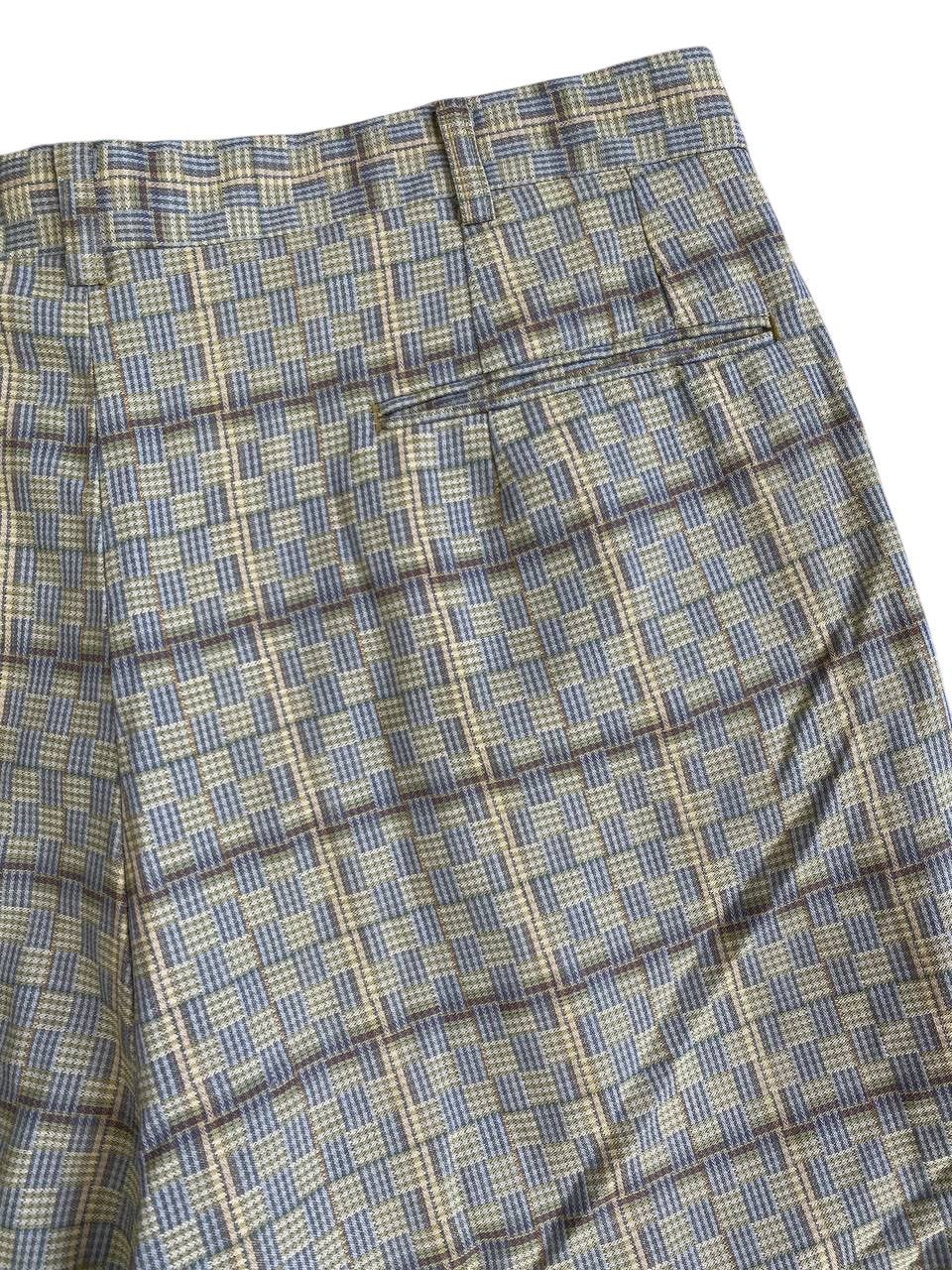 Balenciaga 2000's Balenciaga Sports Tartan Baggy Slacks Size US 34 / EU 50 - 7 Thumbnail