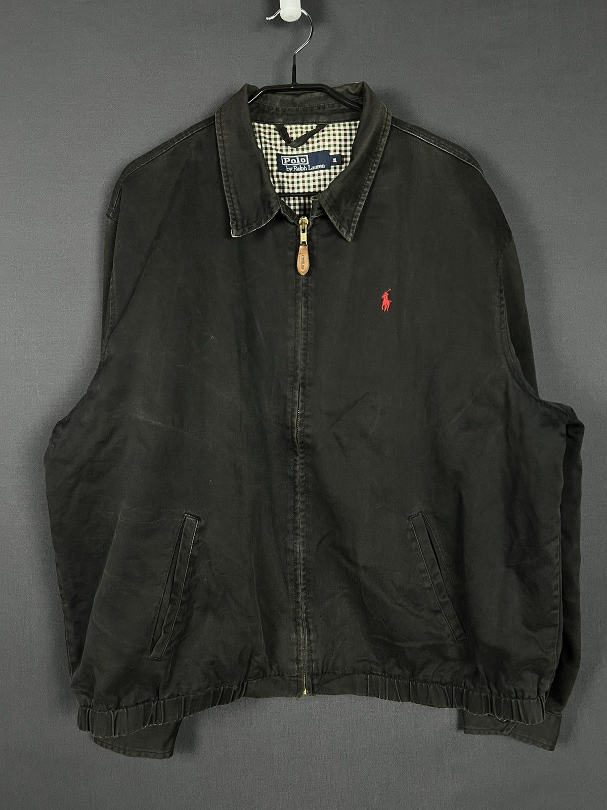 Vintage Vintage Polo Ralph Lauren men’s size XL black jacket Size US XL / EU 56 / 4 - 4 Thumbnail