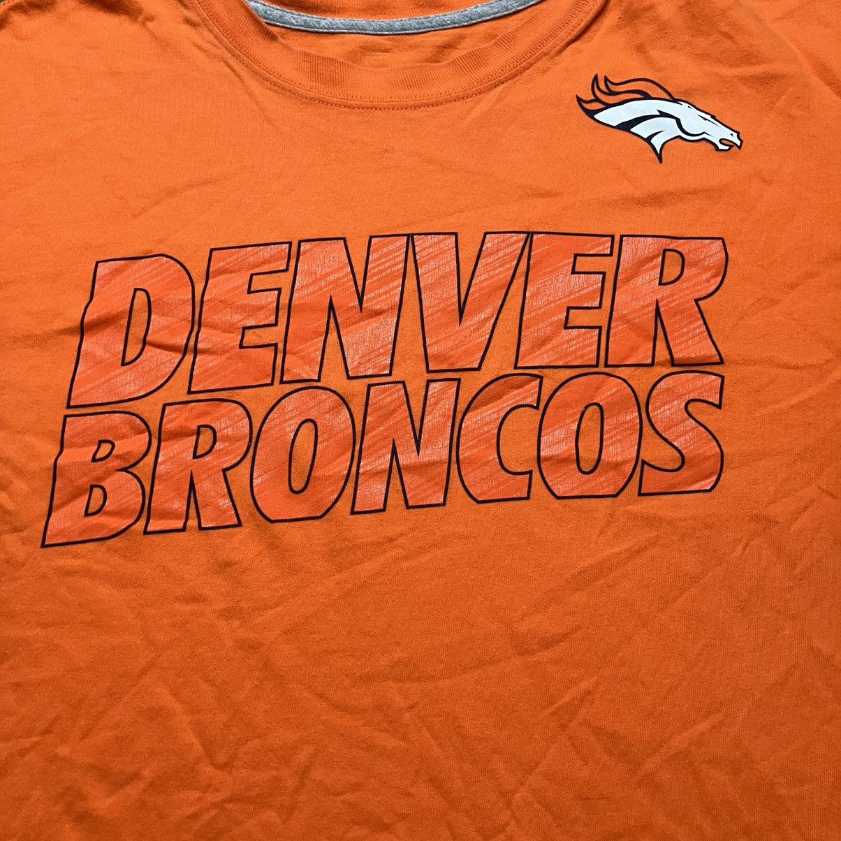 NFL × Nike Nike Denver Broncos NFL Football Graphic T Shirt Size US L / EU 52-54 / 3 - 3 Thumbnail