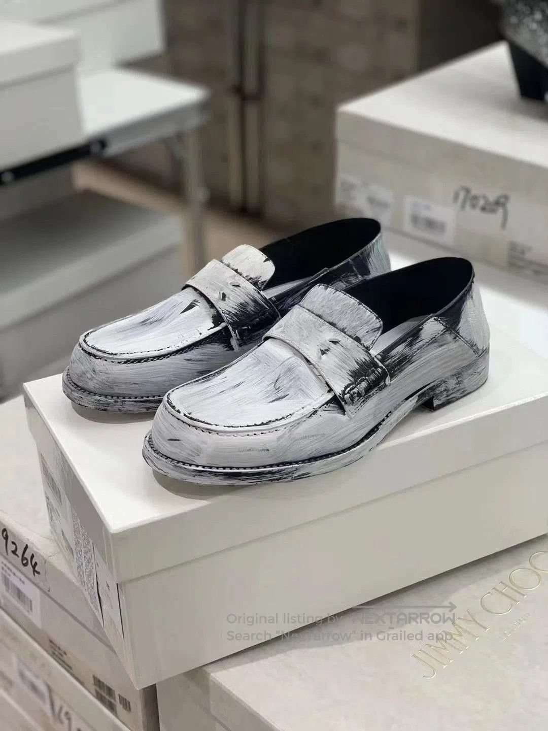 Maison Margiela Maison Margiela Women's Painted Loafers. Size US 4 / IT 34 - 1 Thumbnail