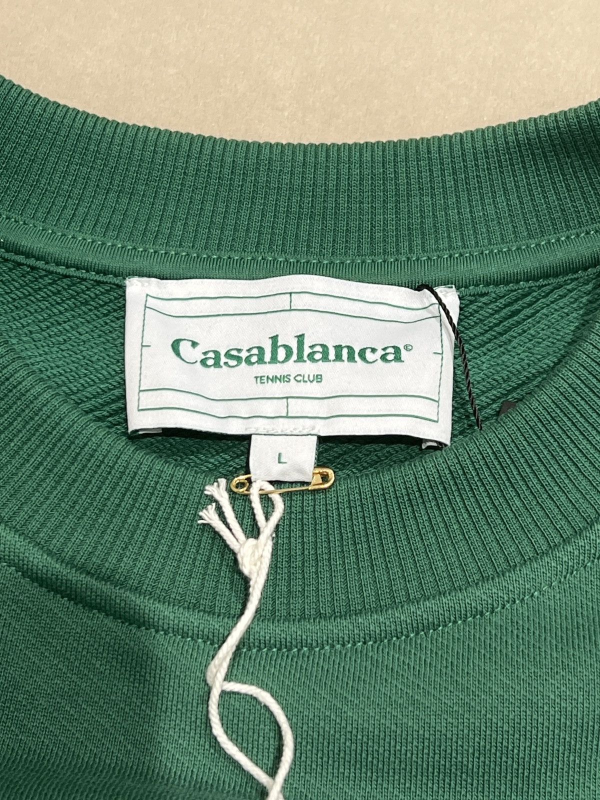 Casablanca Casablanca Equipement Sportif sweatshirt Green Size L Size US L / EU 52-54 / 3 - 7 Thumbnail