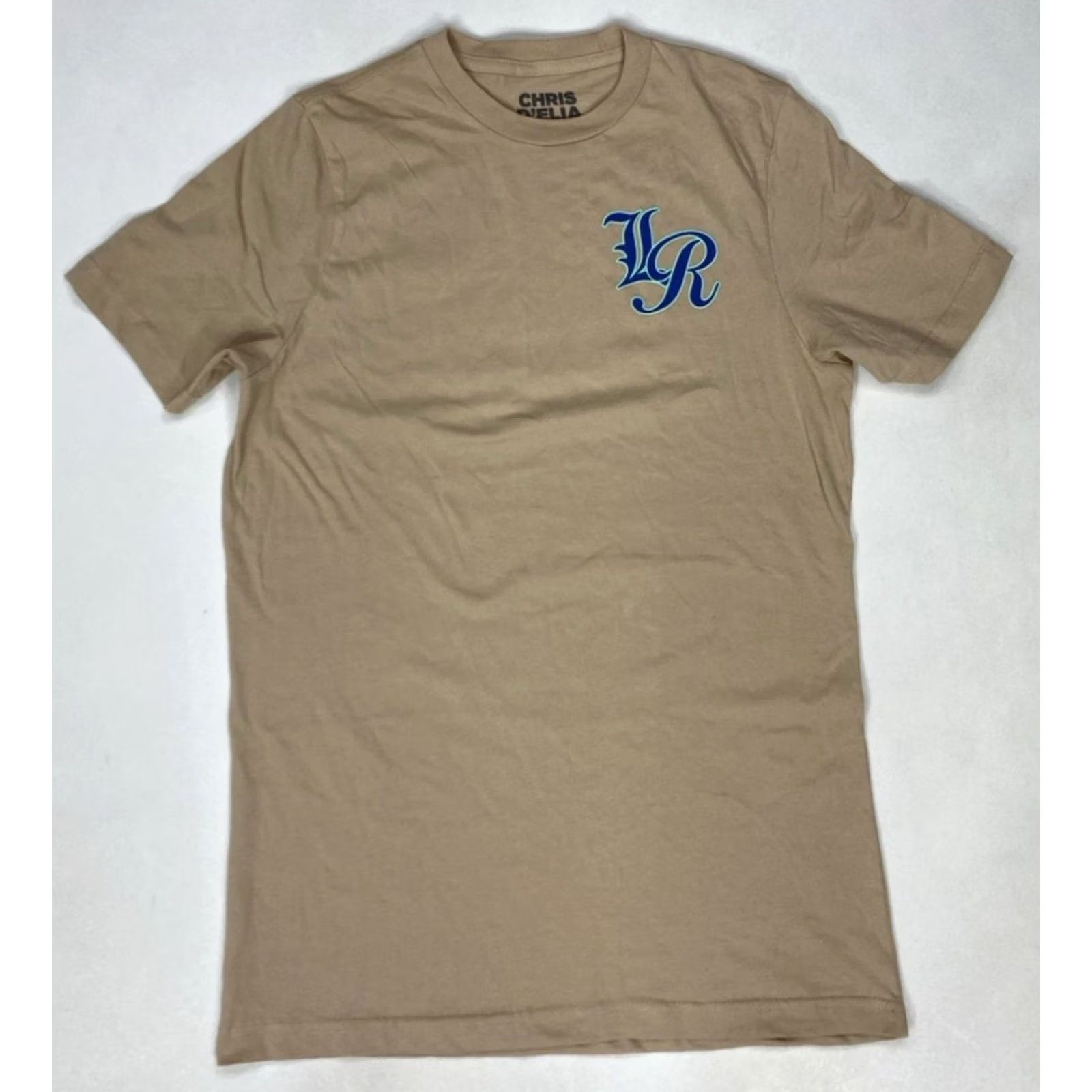 Alife Chris D'elia Life Rips Live Graphic T-shirt Women Medium Beige Music Shirt Size M / US 6-8 / IT 42-44 - 3 Thumbnail