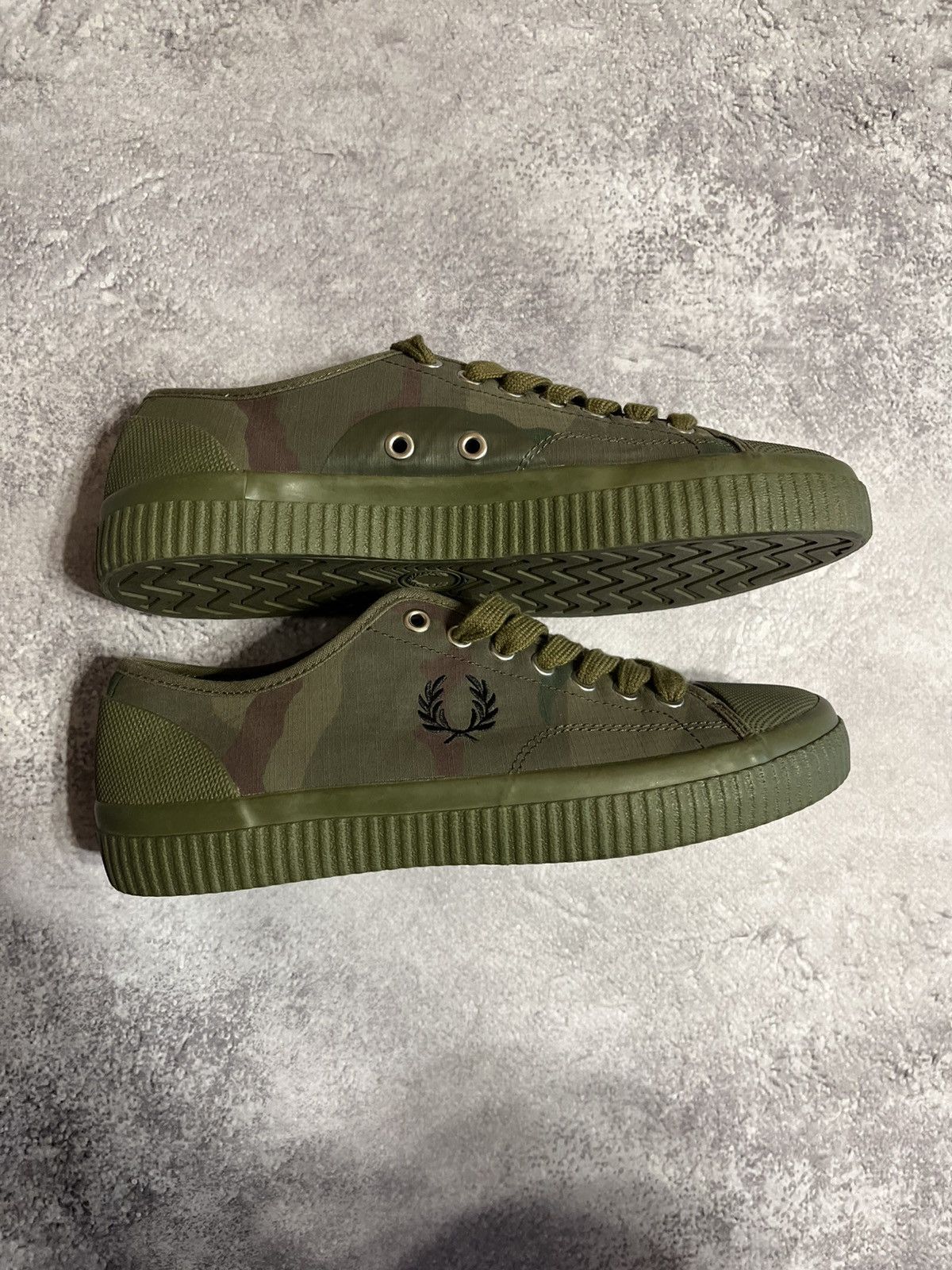 Fred Perry Fred Perry x Arktis limited edition Camo low trainers Size US 8 / EU 41 - 4 Thumbnail