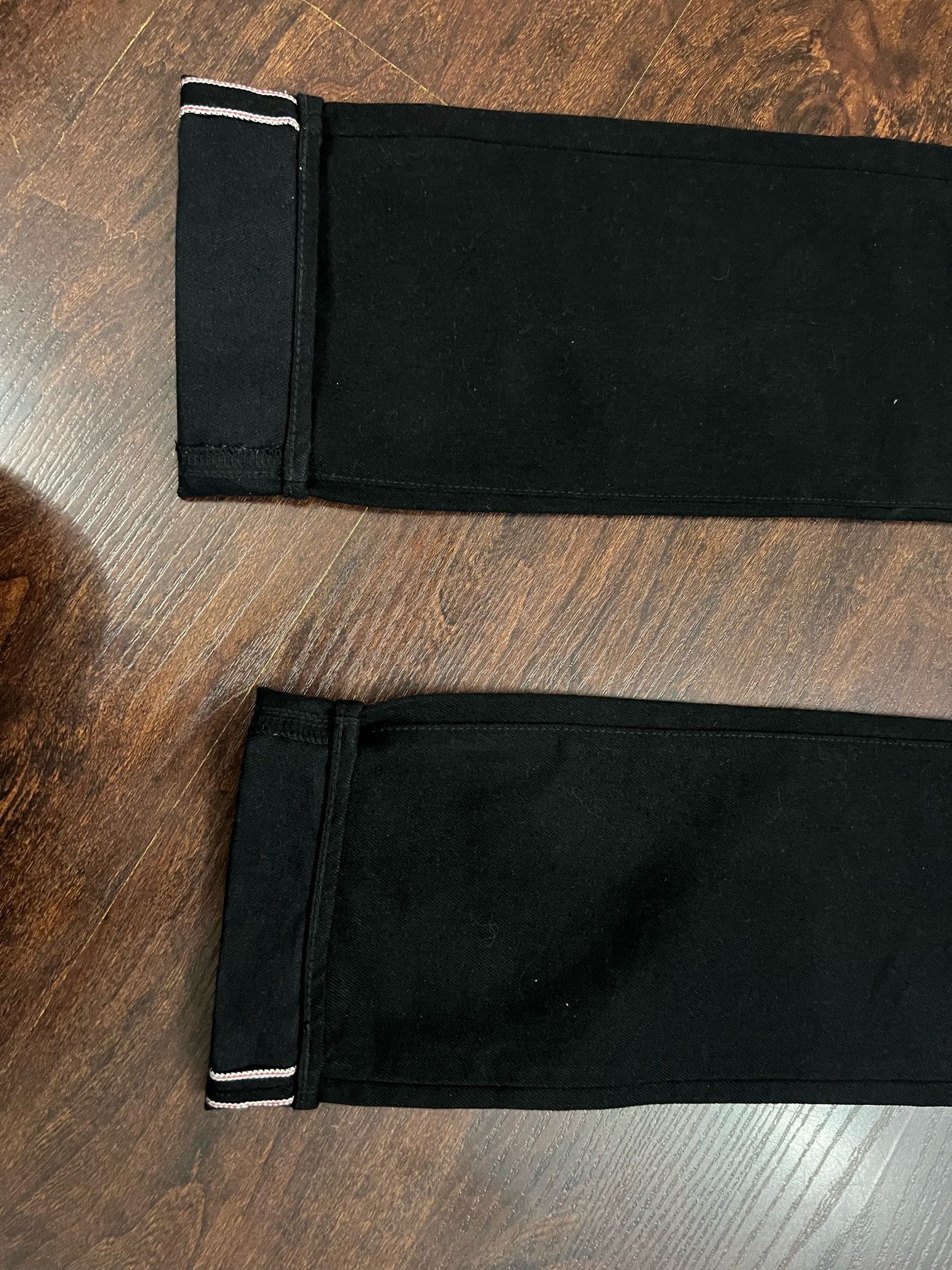 Iron Heart IRON HEART 14OZ JEANS BLACK SELVEDGE 555 W32 L36 NEVER WORN Size US 32 / EU 48 - 5 Thumbnail