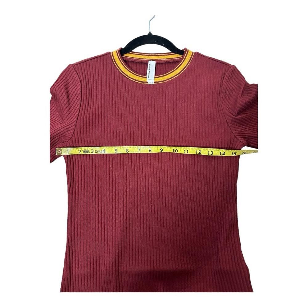 American Apparel American Apparel l NWOT Maroon Thick Ribbed Crew Dress M Size M / US 6-8 / IT 42-44 - 5 Thumbnail