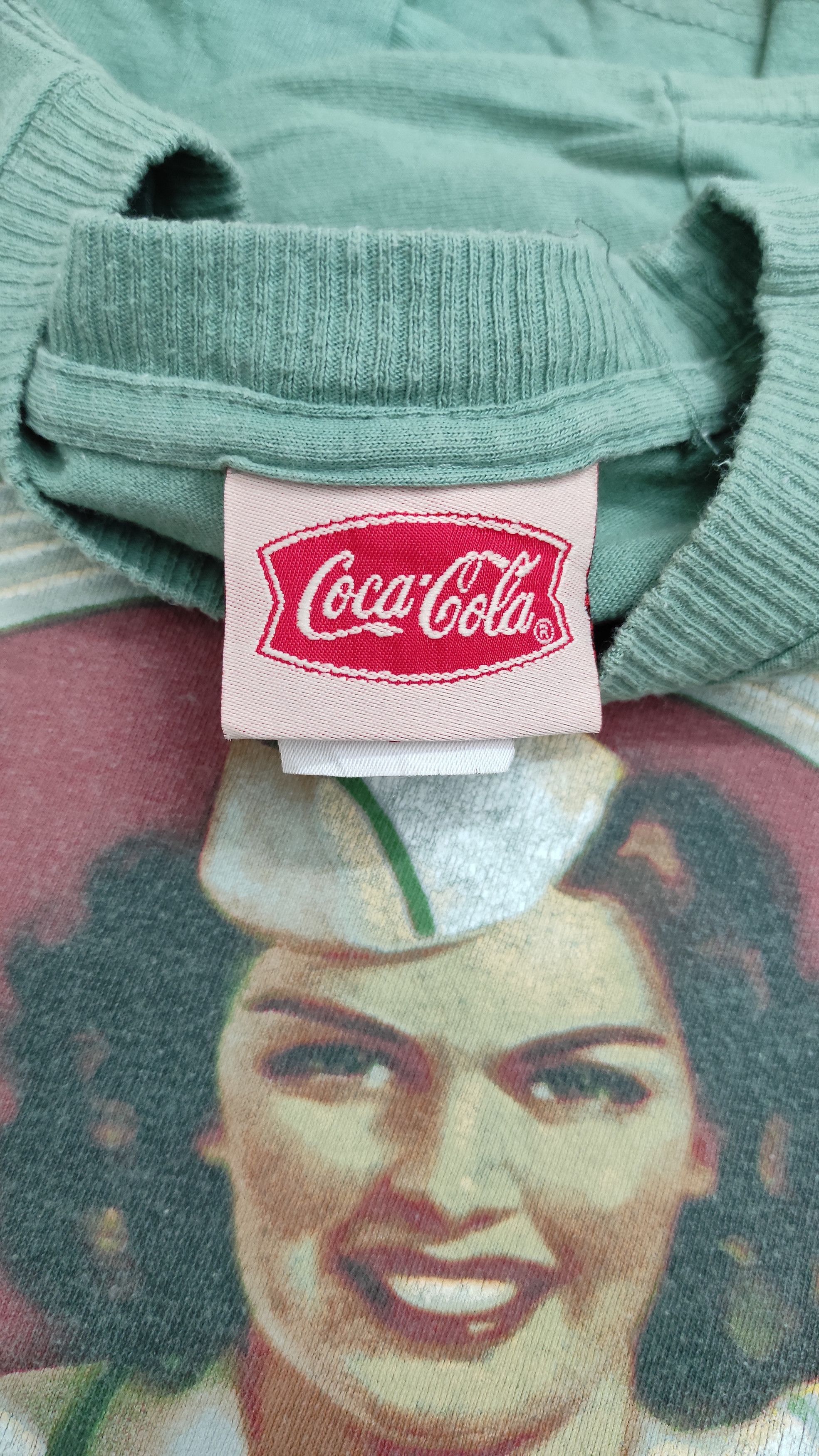 Coca Cola 1993 COCA COLA HAVE A COKE 50's AD PROMO Boxy TEE Size US L / EU 52-54 / 3 - 3 Thumbnail