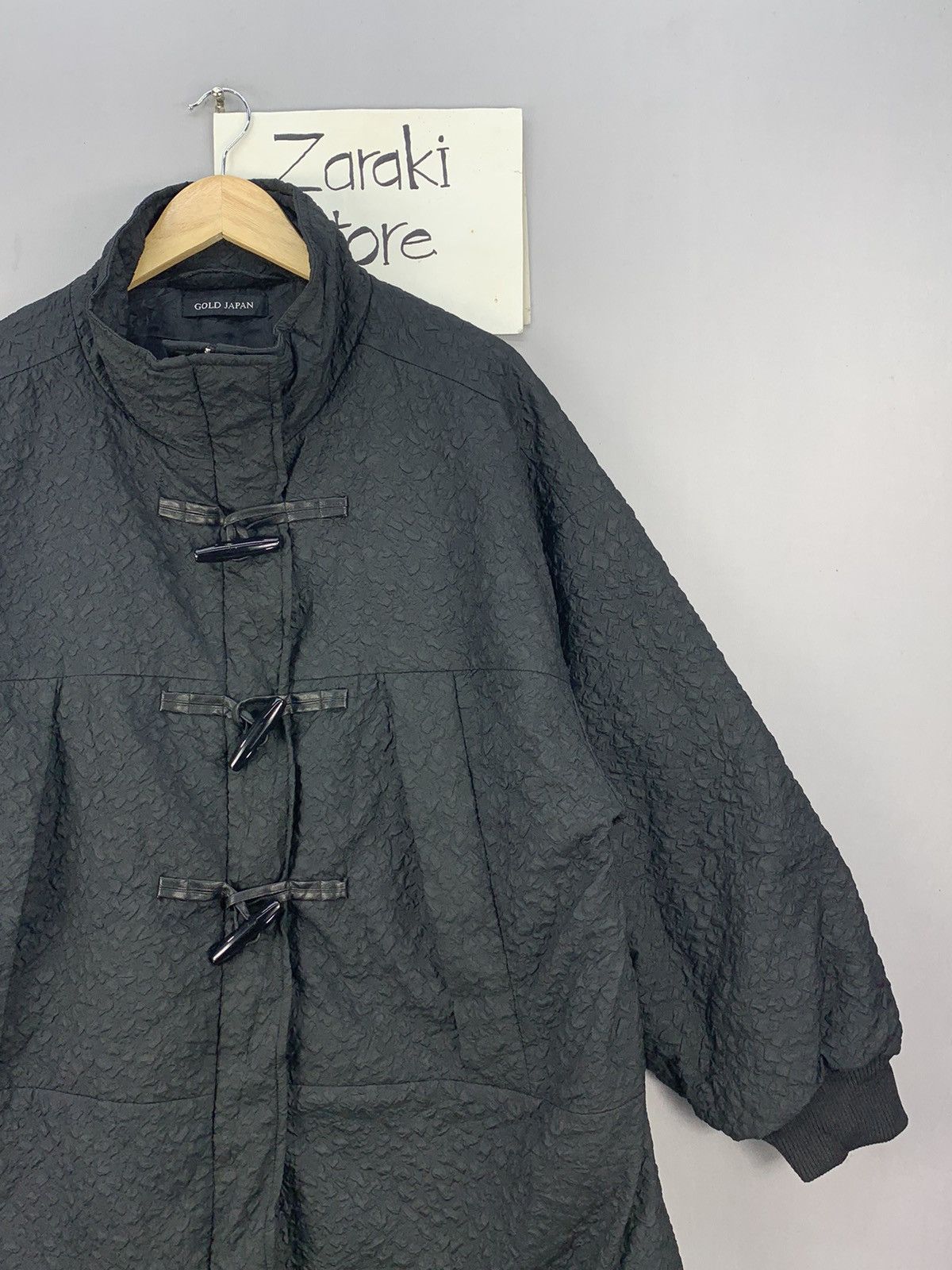 Japanese Brand Gold Japan Yohji Style Oversize Jacket Size US XXL / EU 58 / 5 - 6 Thumbnail