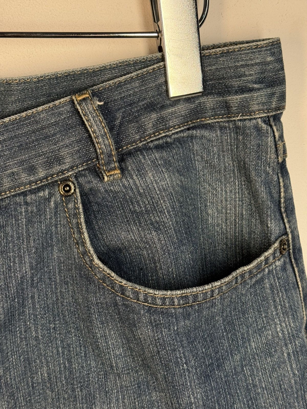 Yves Saint Laurent 34x30 YSL Jeans Denim Pants Indigo Selvedge Vintage Yves Size US 34 / EU 50 - 14 Thumbnail