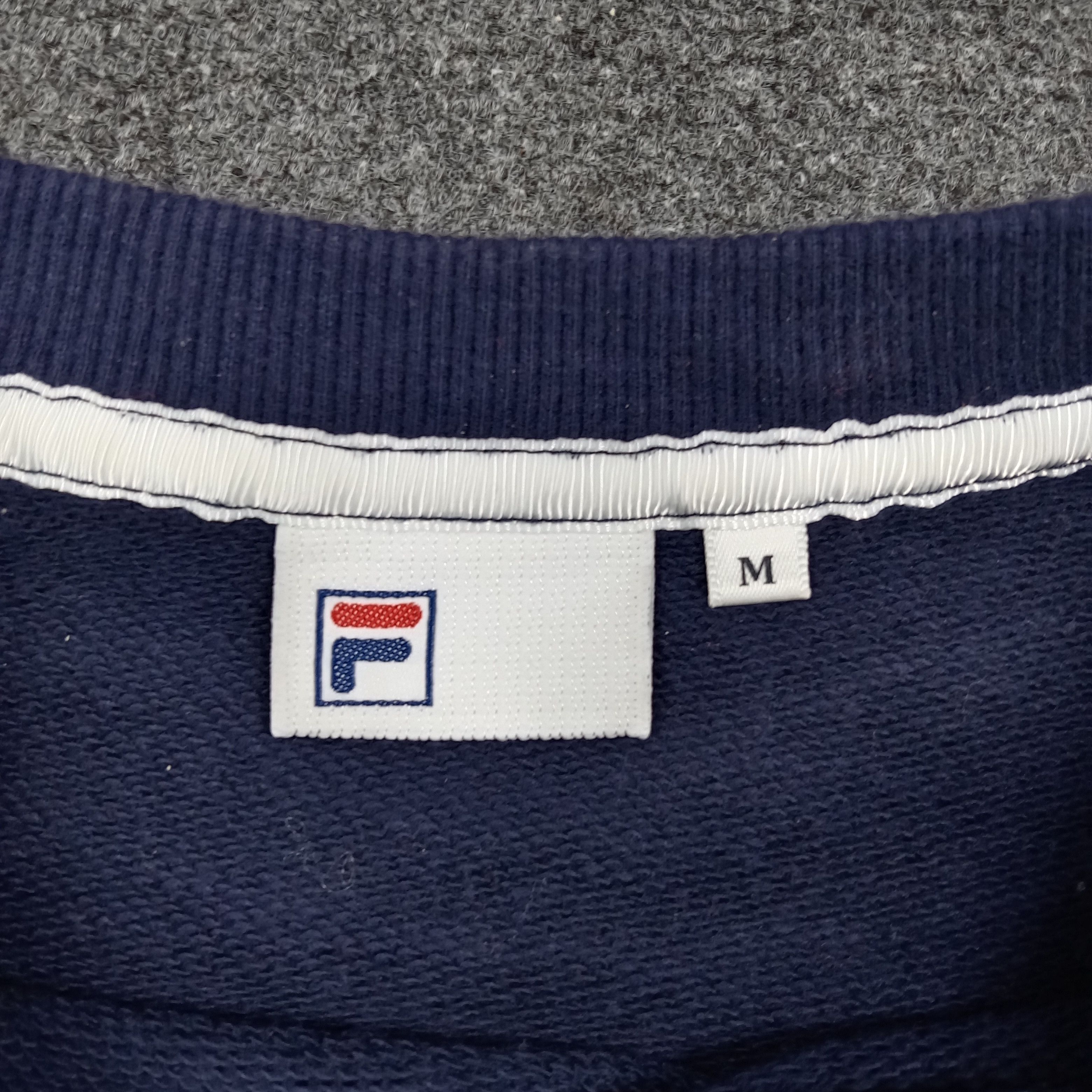 Fila FILA Sports Crop Top Sweatshirt C282N3 Size M / US 6-8 / IT 42-44 - 3 Thumbnail
