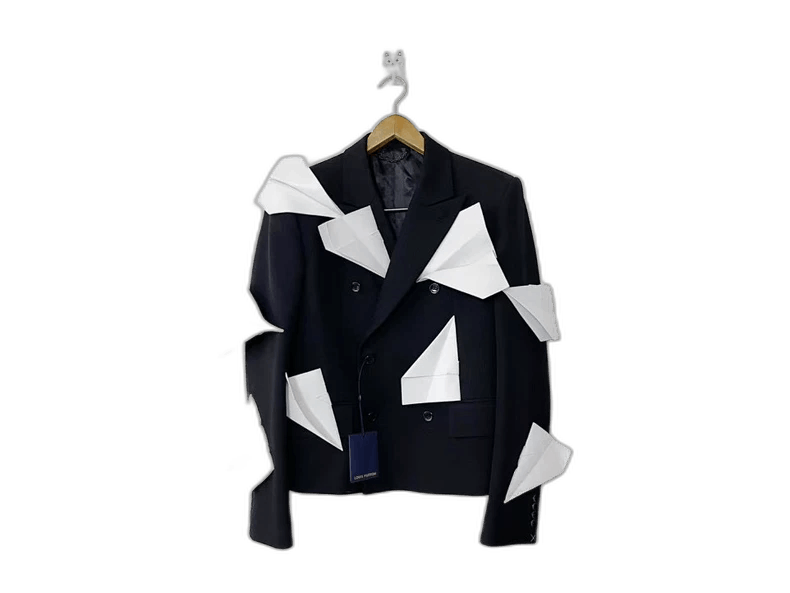 Louis Vuitton Louis Vuitton LV paper airplane suit-2507 Size US M / EU 48-50 / 2 - 1 Thumbnail