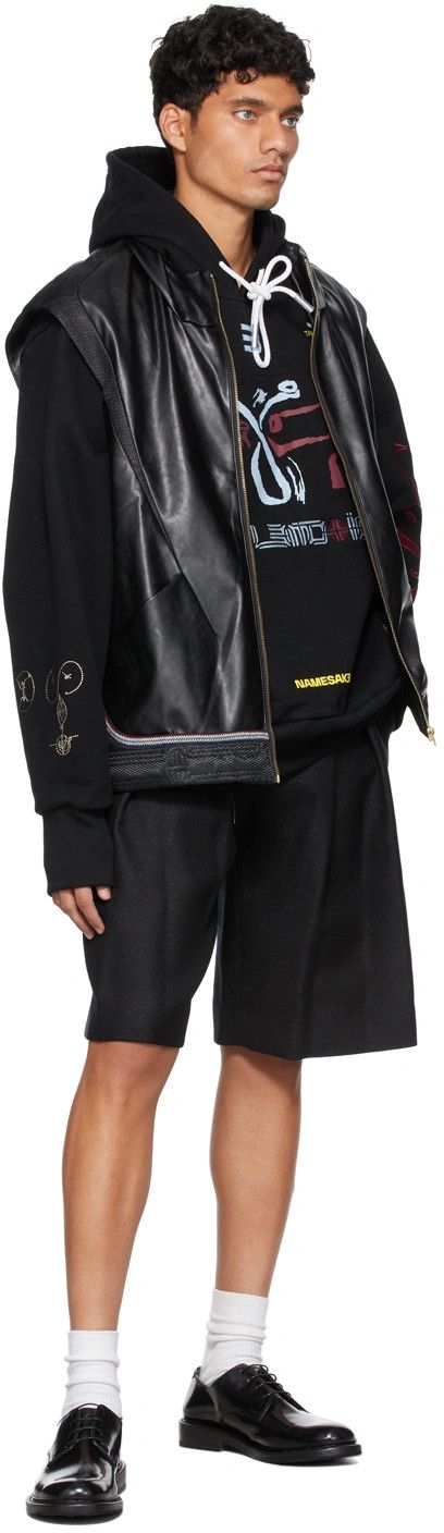 NAMESAKE o1mle0424 Oversized Sava Hoodie in Black Size US XS / EU 42 / 0 - 4 Thumbnail