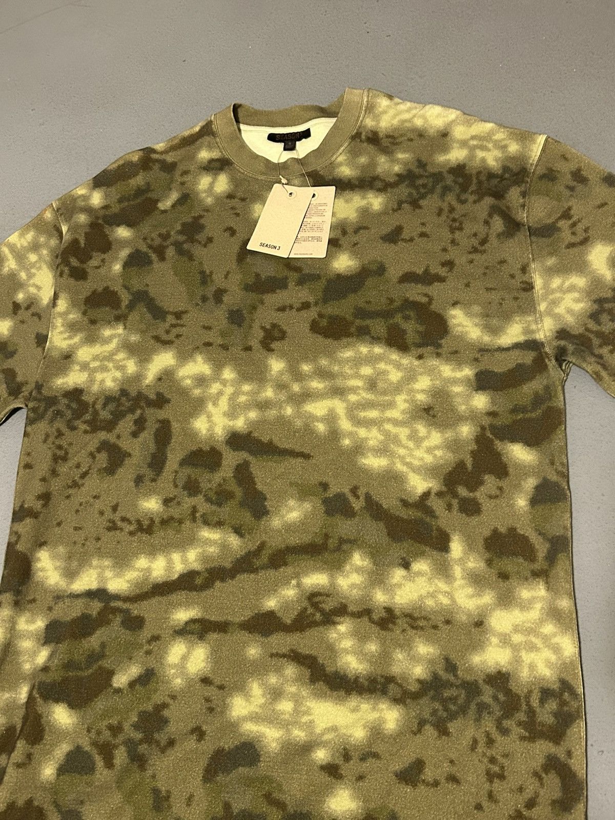Yeezy Yeezy Season 3 Heavy Knit Oversized Short Sleeve Sz Small Size US S / EU 44-46 / 1 - 2 Thumbnail