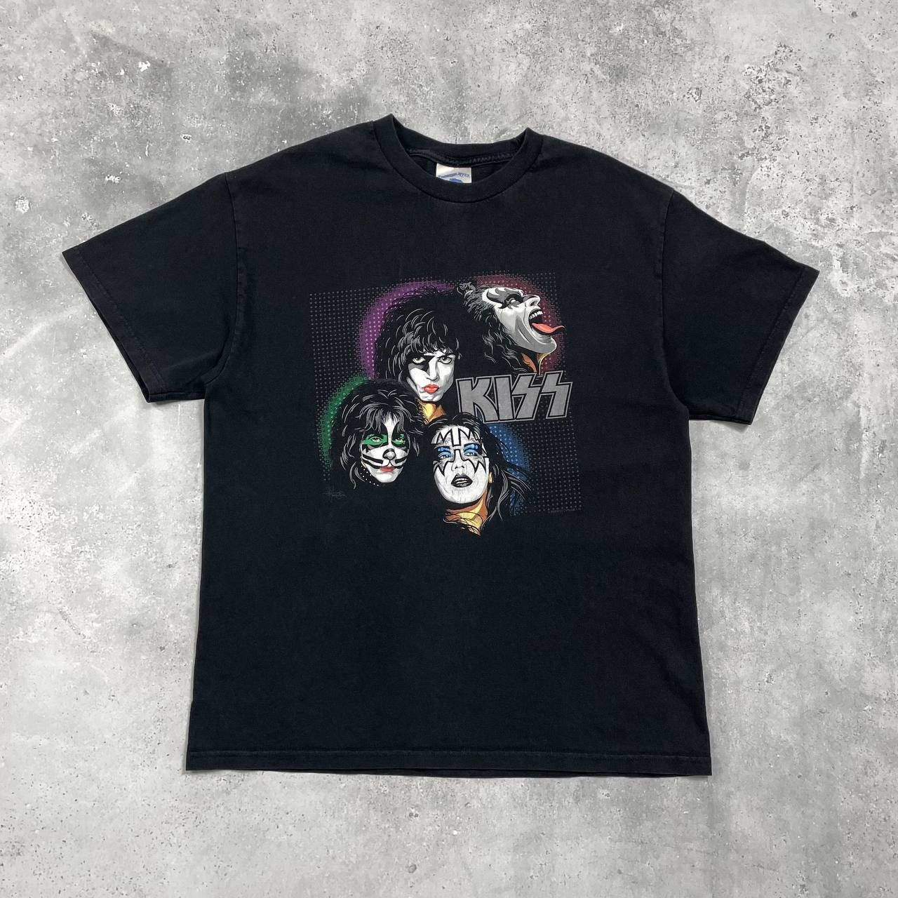 KISS Vintage 2008 KISS Tennessee River Band T Shirt Faded Black L Size US L / EU 52-54 / 3 - 1 Thumbnail