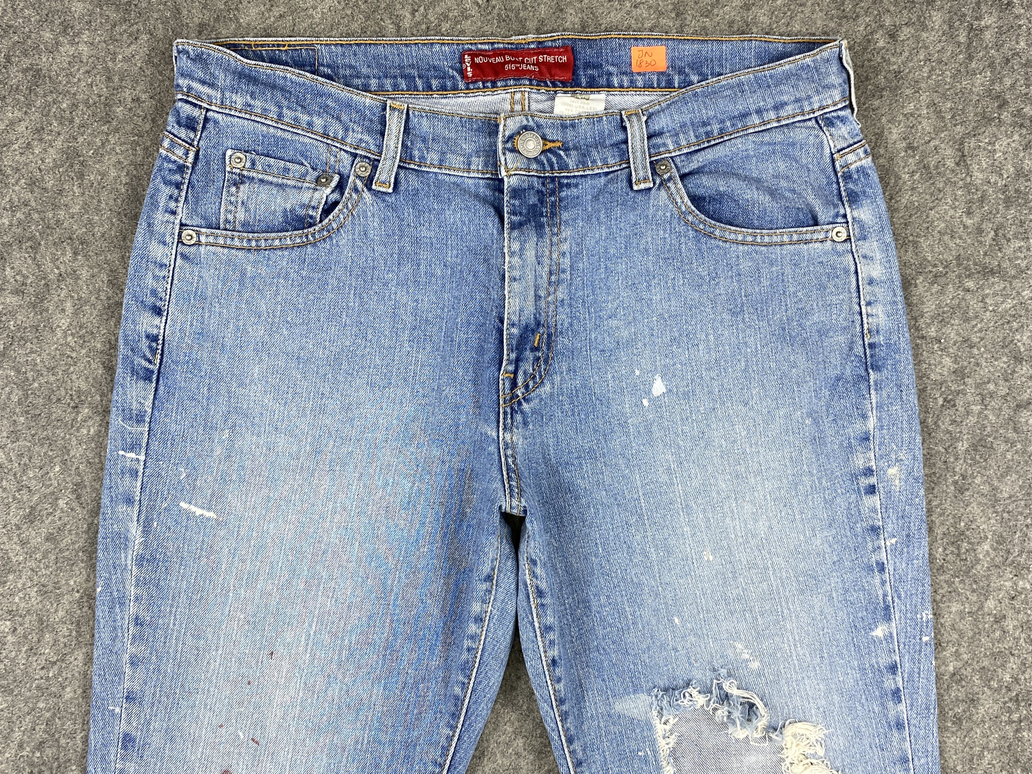 Levi's Light Blue Wash Vintage Levi's 515 Flare 35x31.5 -JN1830 Size ONE SIZE - 3 Thumbnail
