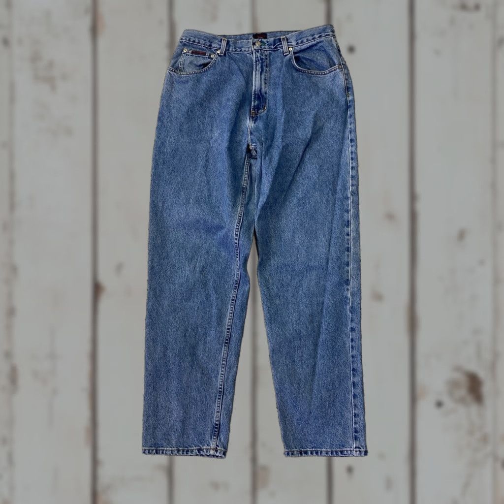 Tommy Hilfiger VINTAGE Tommy Hilfiger Jeans Freedom USA Made 90s Denim 36x34 Mens Regular Blue Jeans Size US 36 / EU 52 - 1 Thumbnail