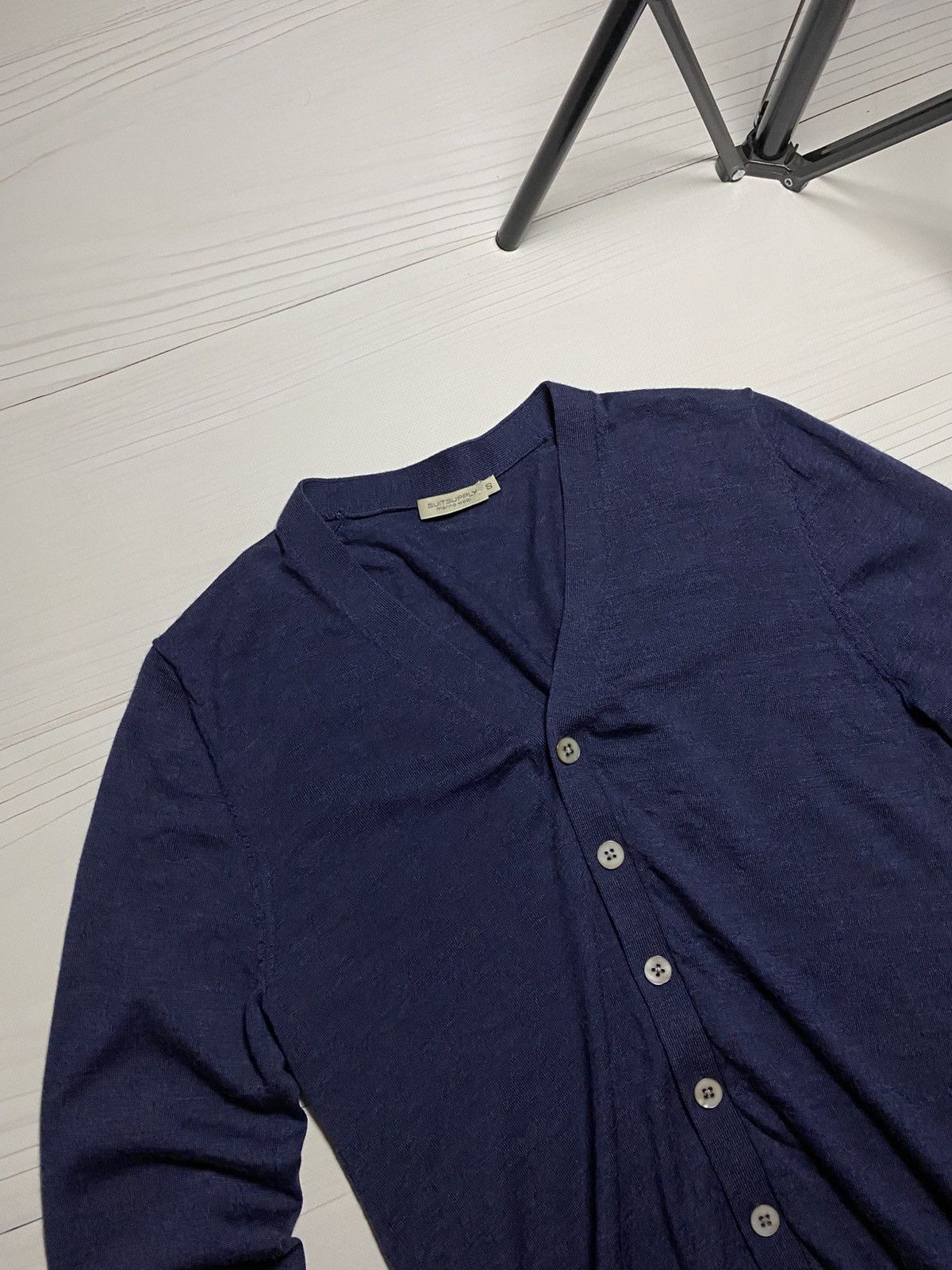 Suitsupply Suitsupply merino wool cardigan sweater Size US S / EU 44-46 / 1 - 7 Thumbnail