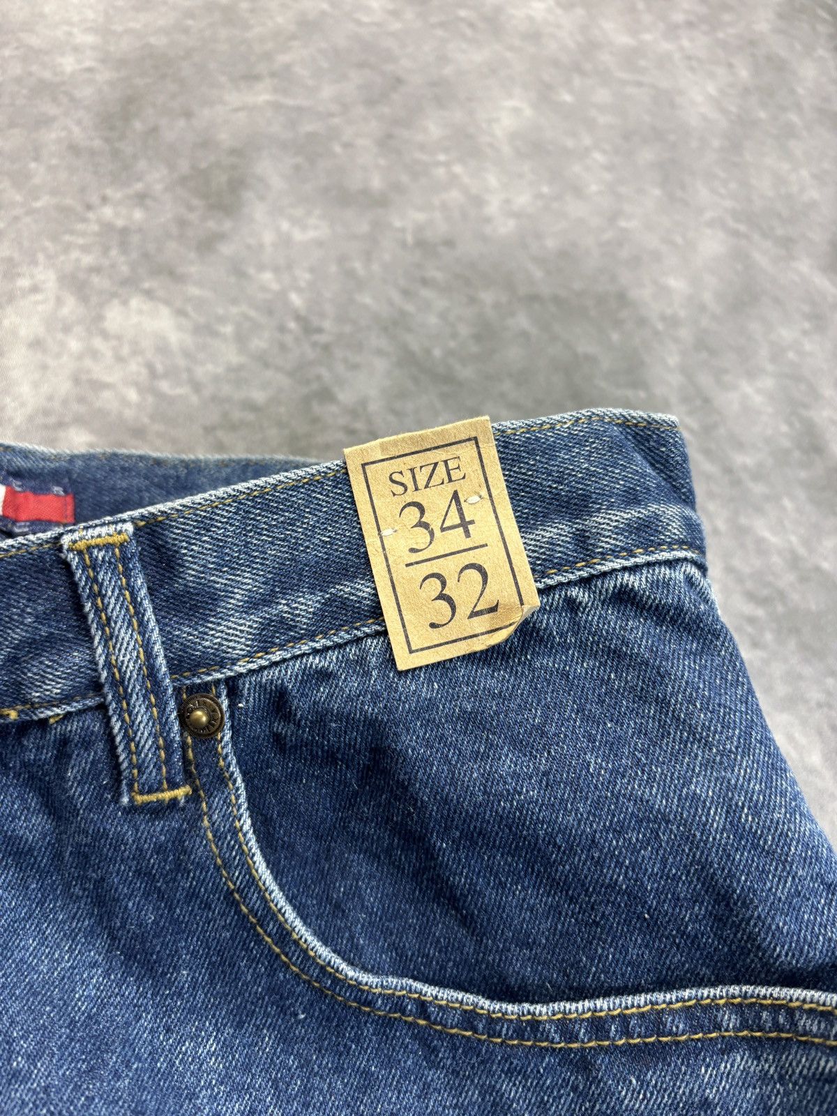 Joe Boxer × Vintage NOS 1990s Denim Jeans 90s Vintage Boxer America Oldstock Size US 34 / EU 50 - 7 Thumbnail