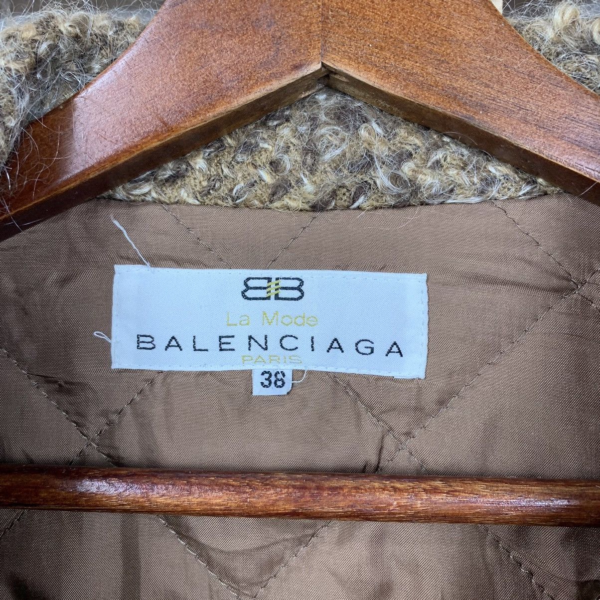 Balenciaga × Vintage Vintage Balenciaga Paris Wool Coat Size XS / US 0-2 / IT 36-38 - 6 Thumbnail