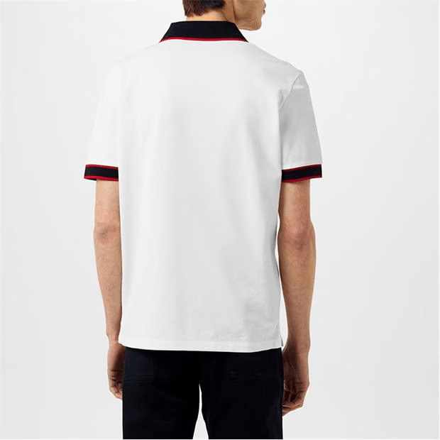 Moncler Embroidered Monogram Polo Shirt Size US M / EU 48-50 / 2 - 6 Thumbnail