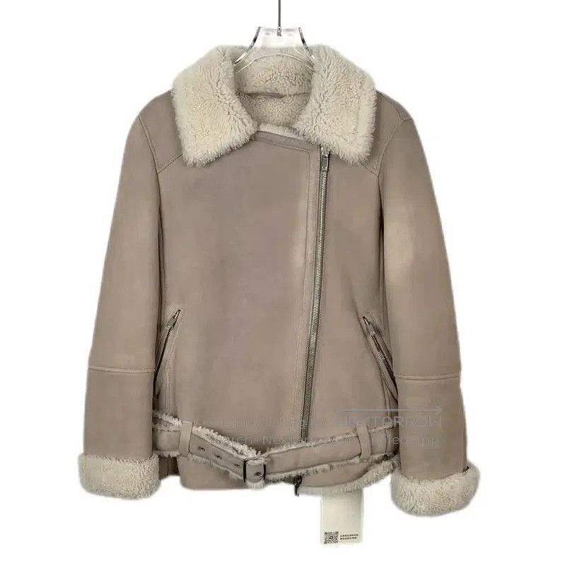 Max Mara MaxMara Beige Wool Women's Jacket . Size M / US 6-8 / IT 42-44 - 1 Thumbnail
