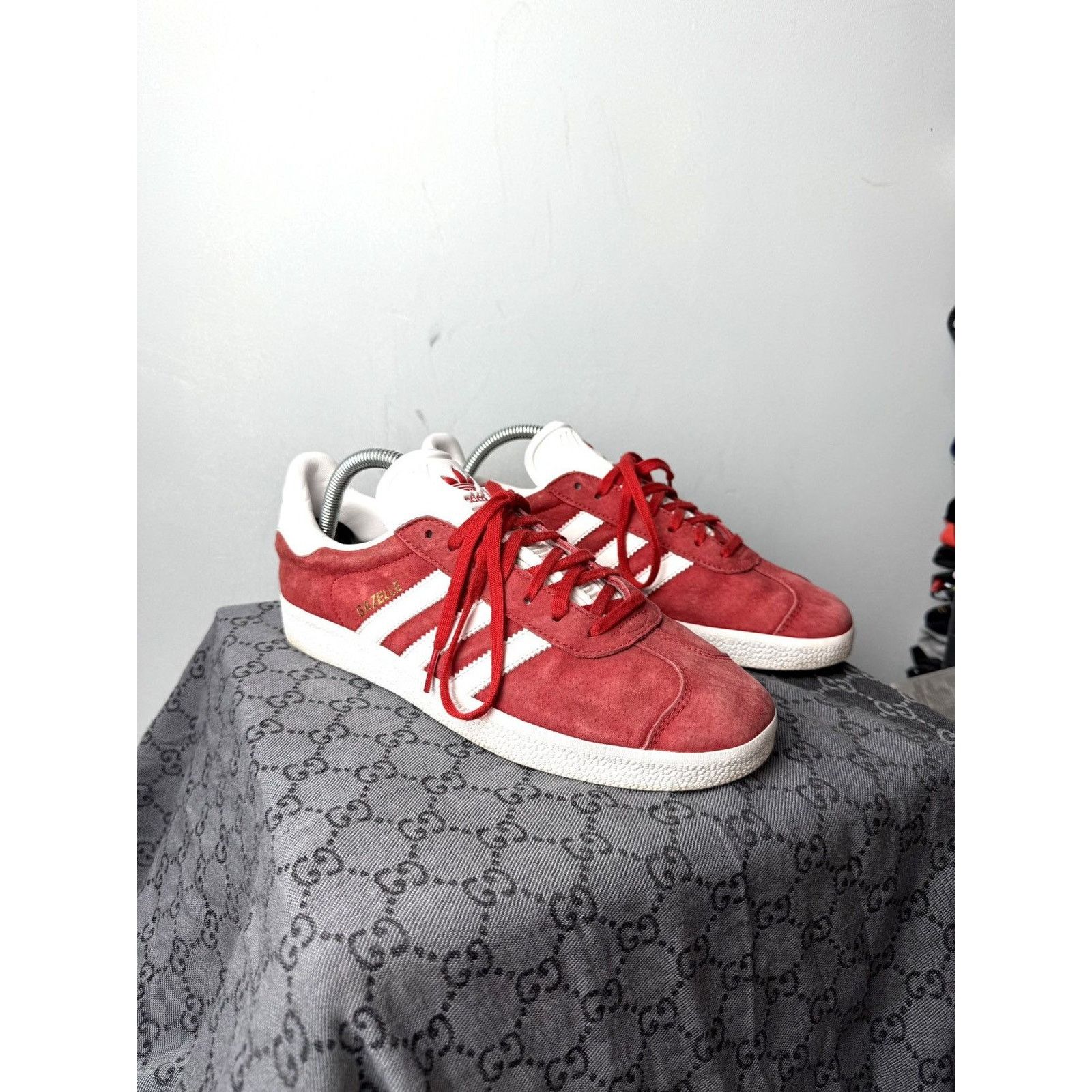 Adidas Vintage Style Adidas Gazelle Low Top Suede Trainers Sneakers Size US 7.5 / EU 40-41 - 6 Thumbnail
