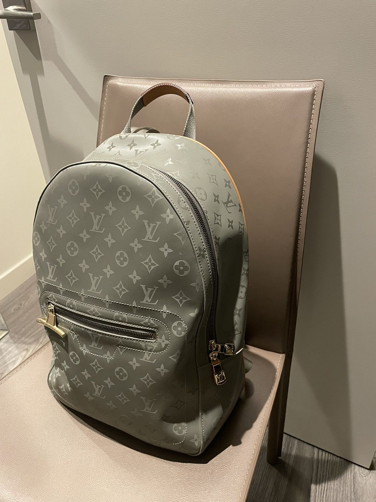 Monogram Titanium Titanium Lv Backpack Louis Vuitton Monogram