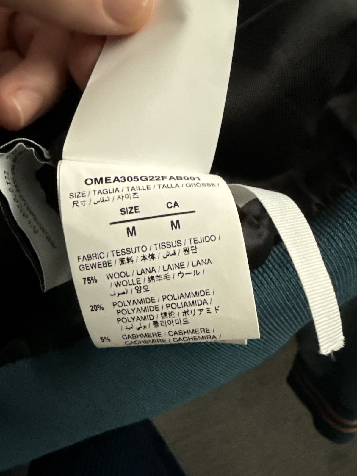 Nordstrom × Off-White Off-White x Nordstrom Strass Varsity Jacket Size US M / EU 48-50 / 2 - 17 Thumbnail