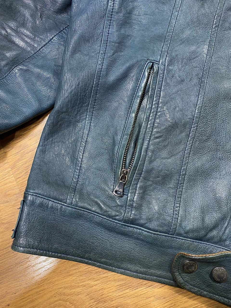 Dolce & Gabbana SS2008 Dolce & Gabbana Zips Black Ultimate Leather Jacket Size US L / EU 52-54 / 3 - 8 Thumbnail