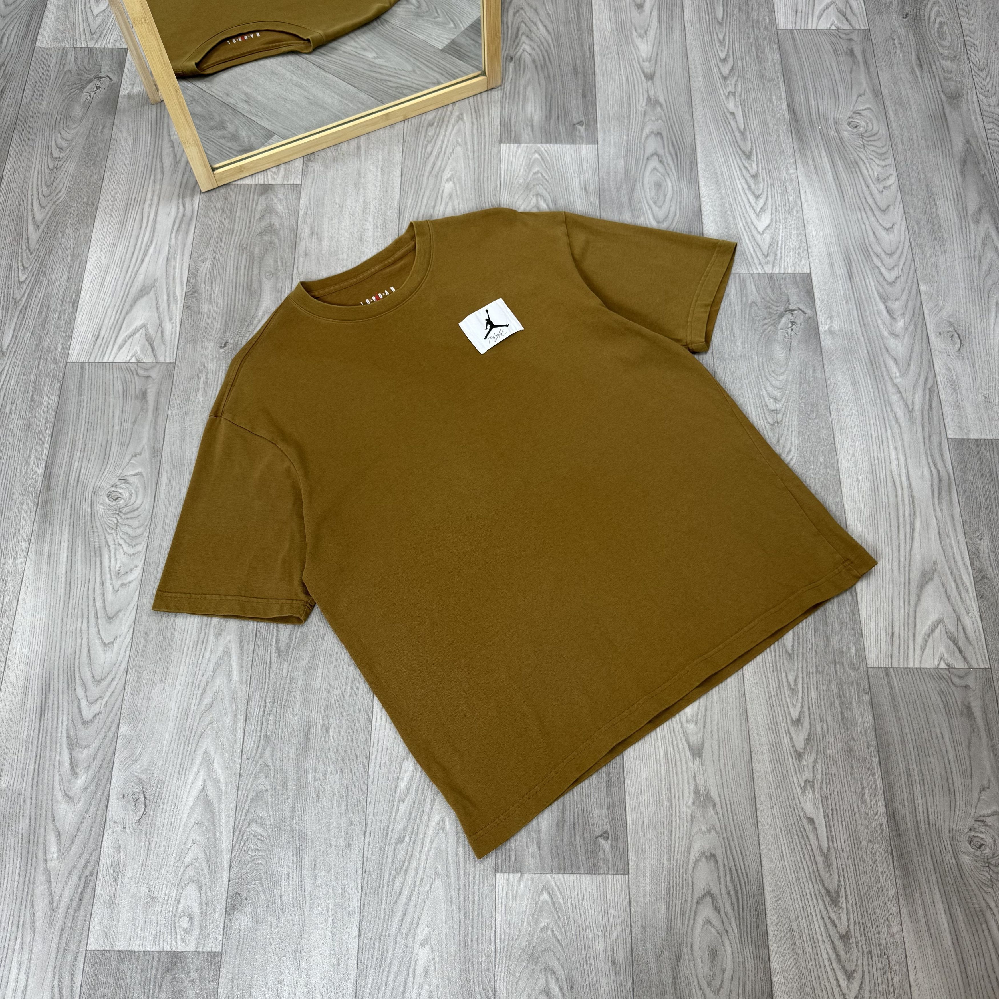 Jordan Brand Air Jordan Oversized Brown Tee Shirt Size US M / EU 48-50 / 2 - 2 Thumbnail