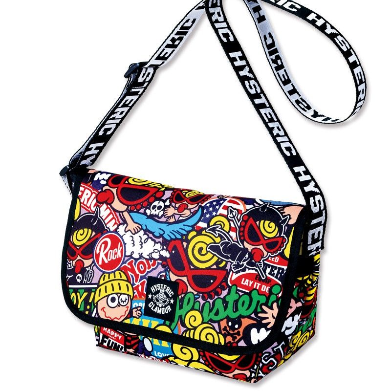 Hysteric Glamour Hysteric Glamour Multi-Color All-Over Print Crossbody Size ONE SIZE - 1 Thumbnail