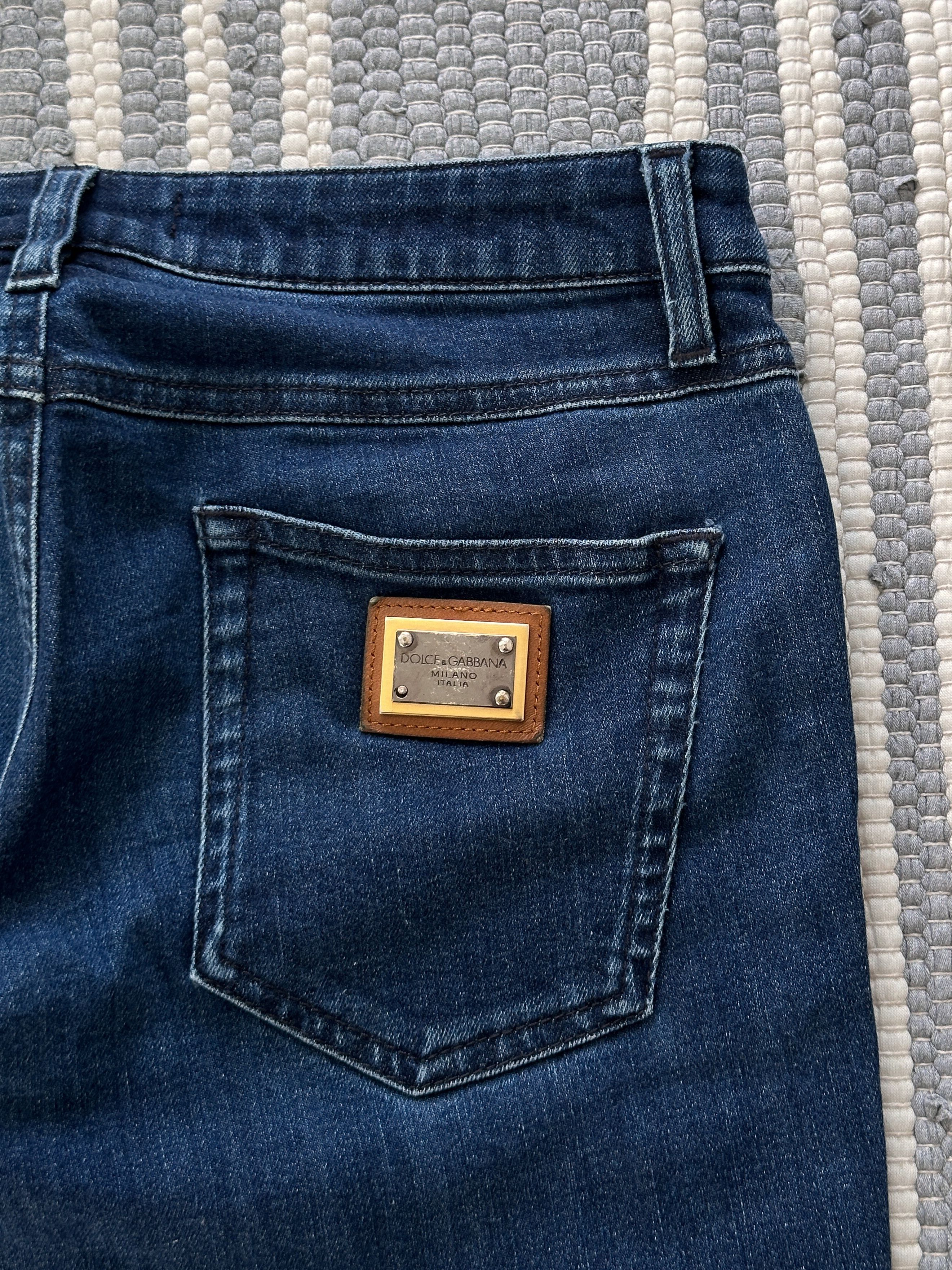 Dolce & Gabbana Dolce & Gabbana D&G Blue Denim Jeans Pants Size 26" / US 2 / IT 38 - 6 Thumbnail