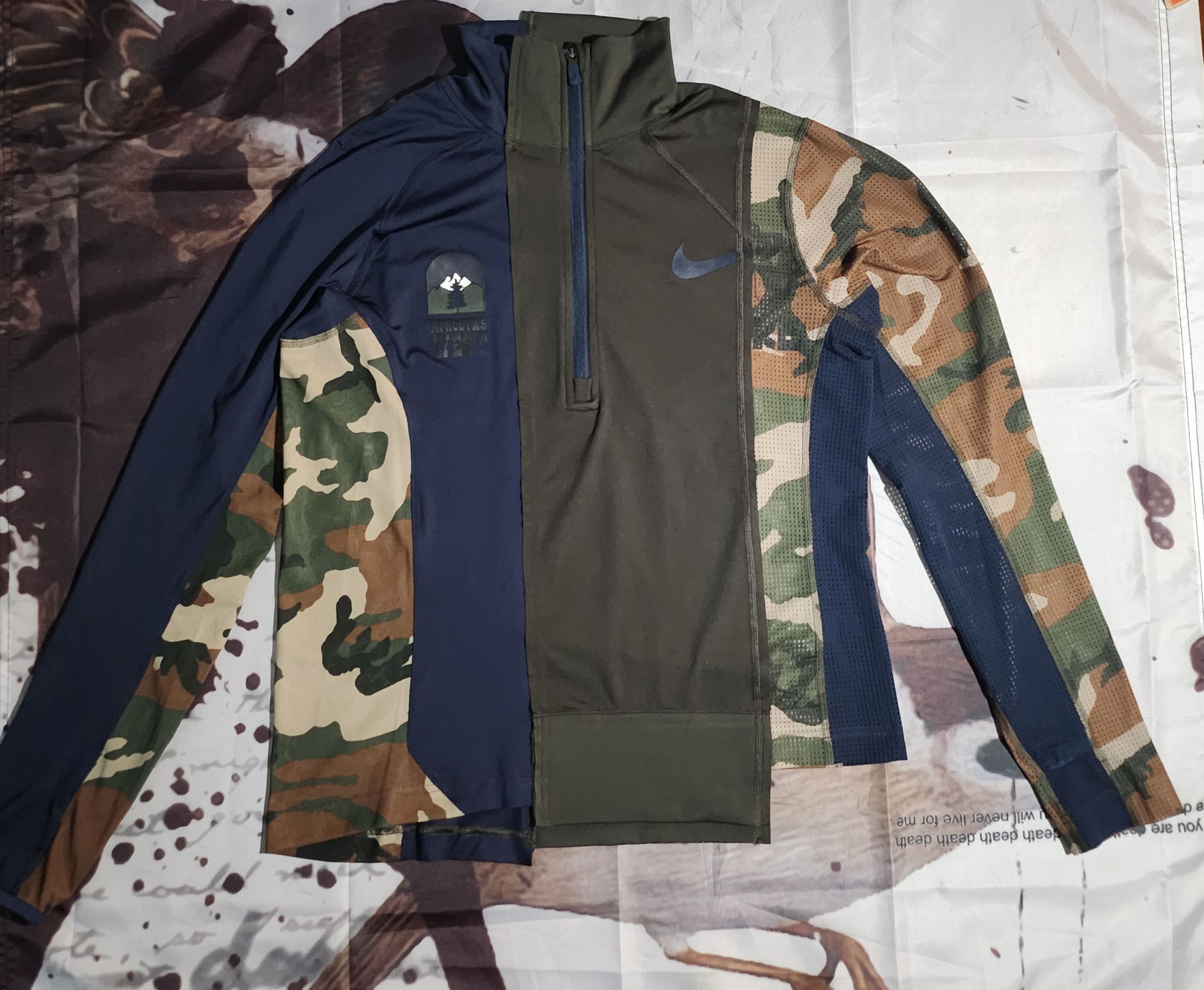 Nike × Sacai × Sportswear Nike x Sacai Reworked Quarter-Zip 