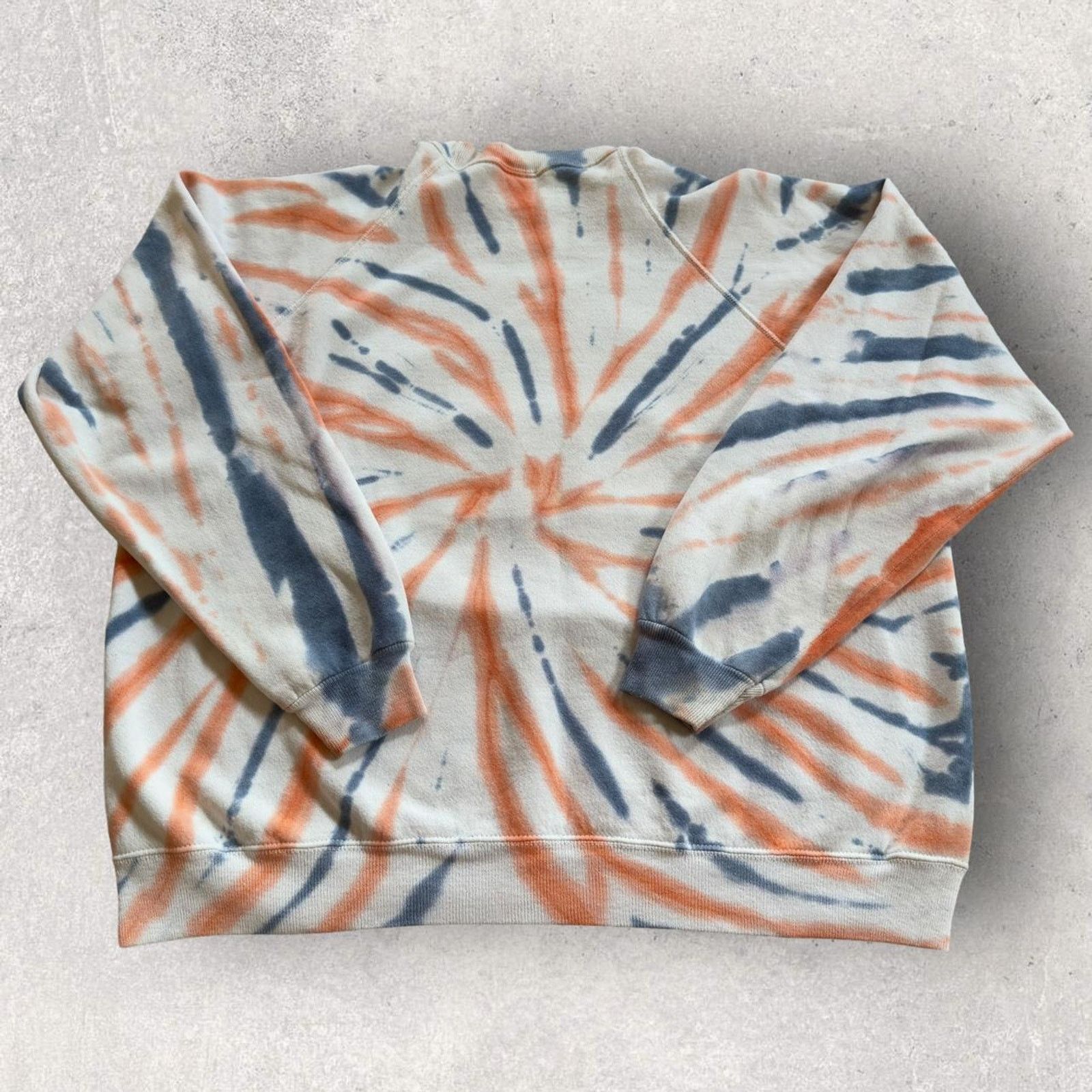 Hanes × NFL × Vintage Vintage 90’s Chicago Bears Tie Dye Crewneck Size US XXL / EU 58 / 5 - 5 Thumbnail