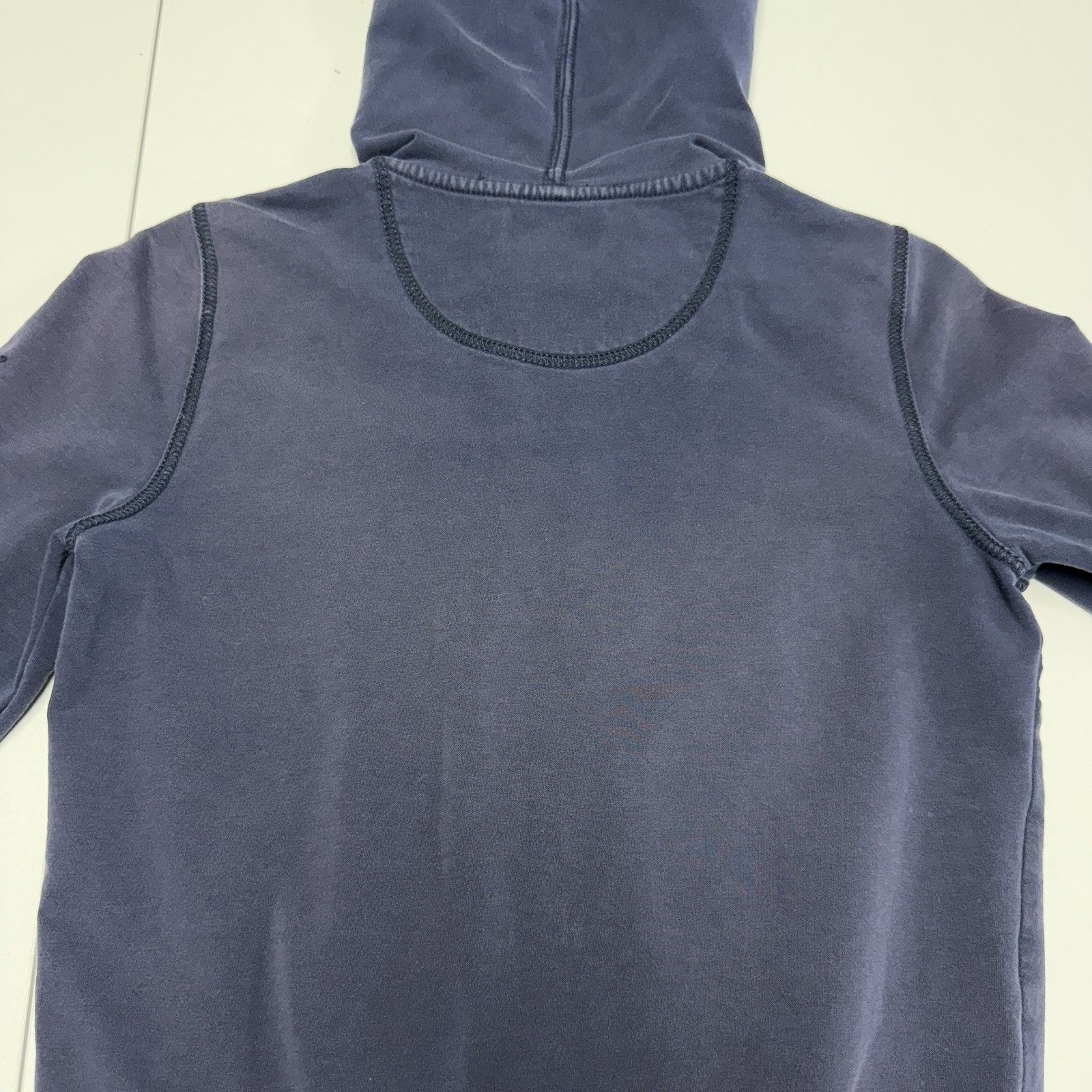 Ralph Lauren Polo Jeans Company Hoodie Womens XS 17x22.5 Blue Flag Embroi Size XS / US 0-2 / IT 36-38 - 13 Thumbnail